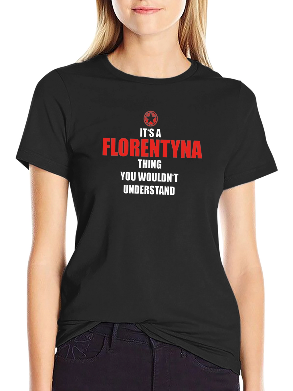 Florentyna Thing T-Shirt - Unique Name Tee