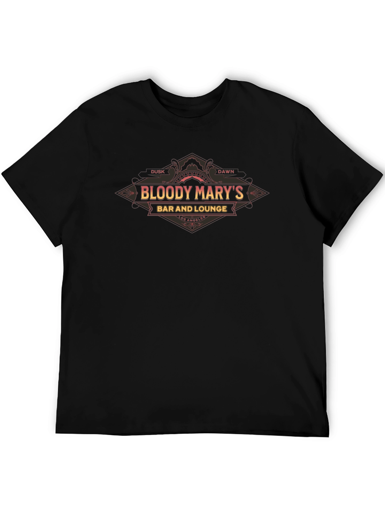 Bloody Marys Bar and Lounge Black T-Shirt