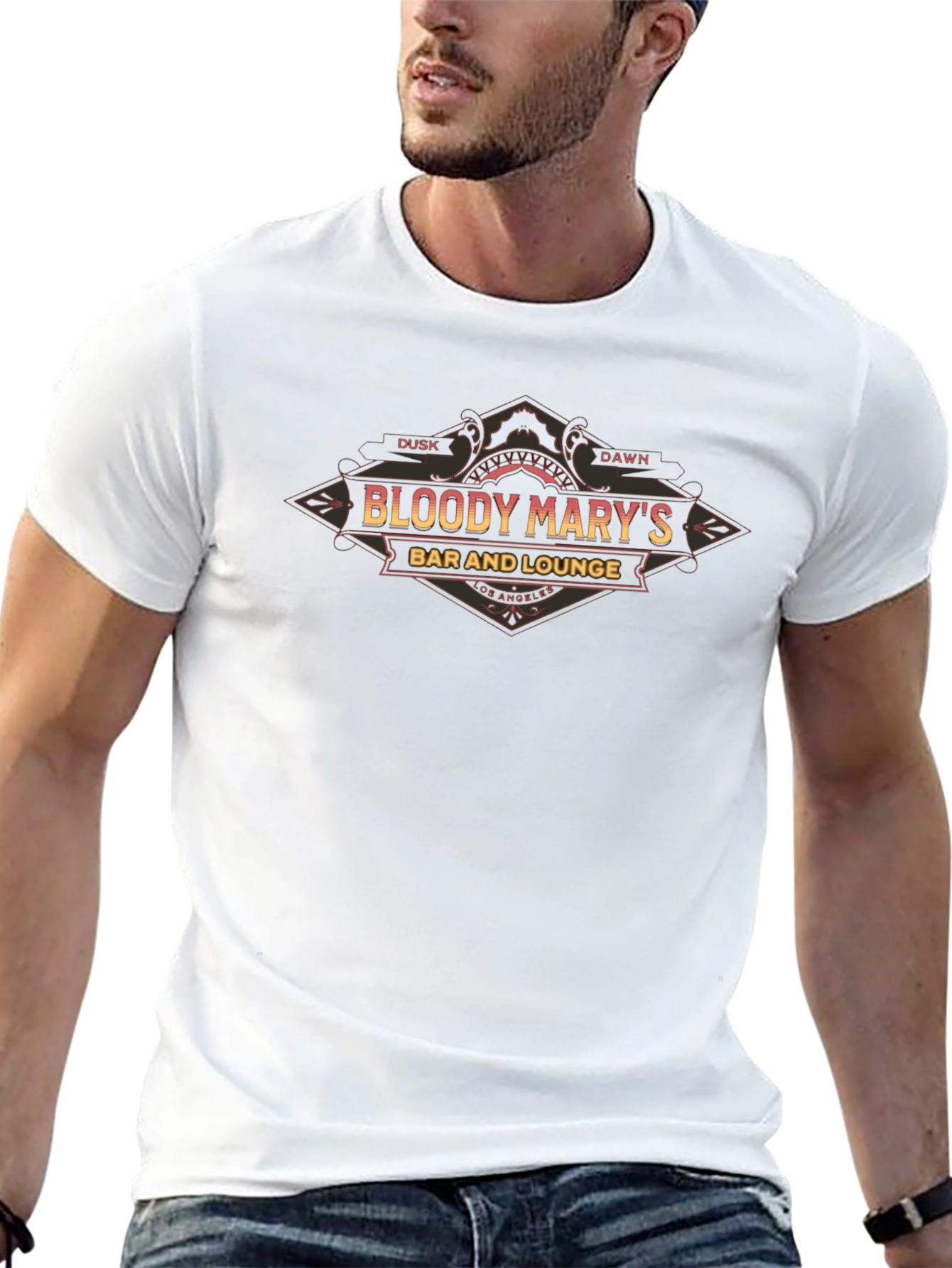 Bloody Marys Bar and Lounge Black T-Shirt