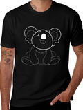Koala Graphic T-Shirt - Soft Cotton Blend