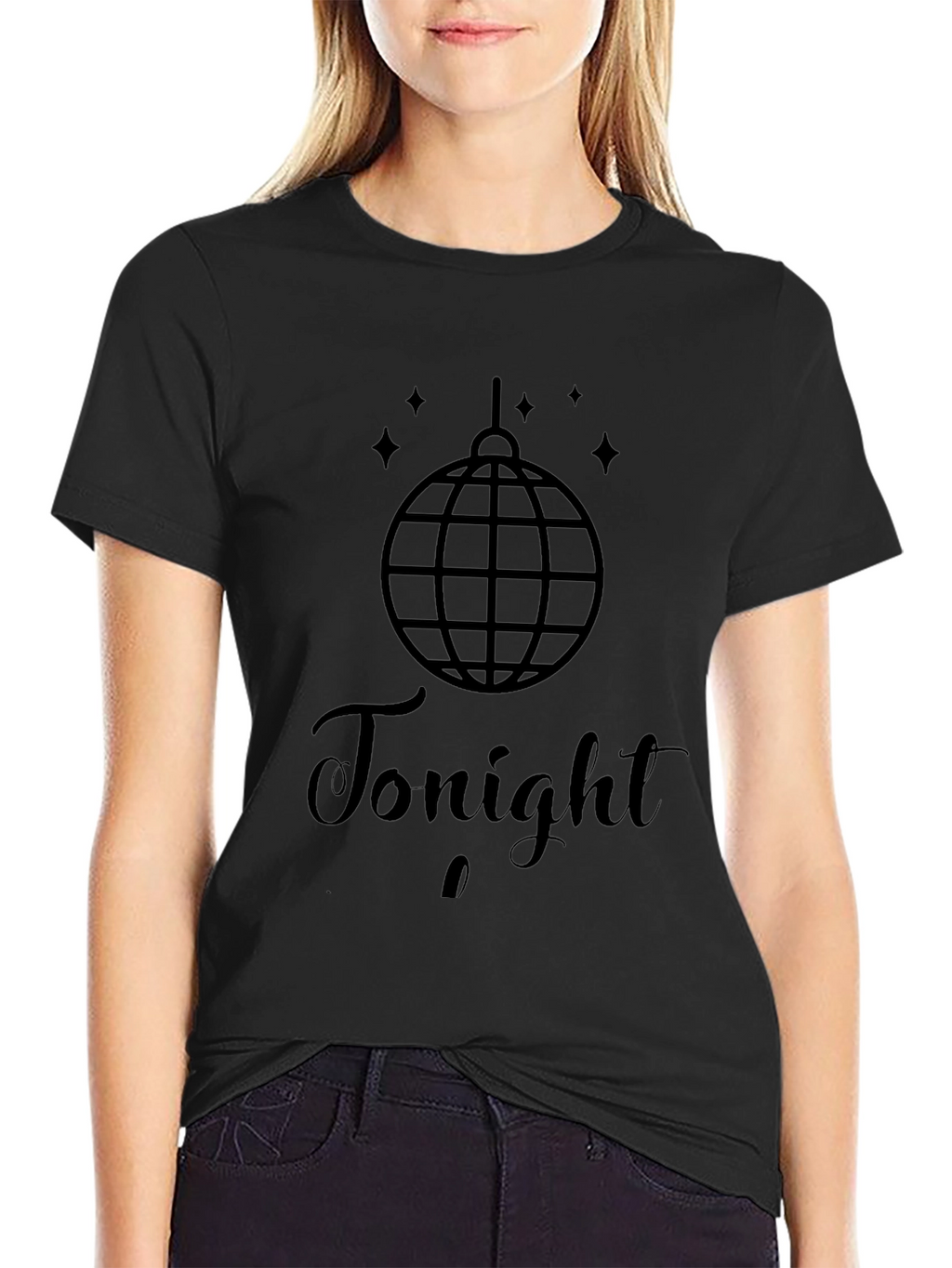 Tonight Disco Ball Graphic Tee