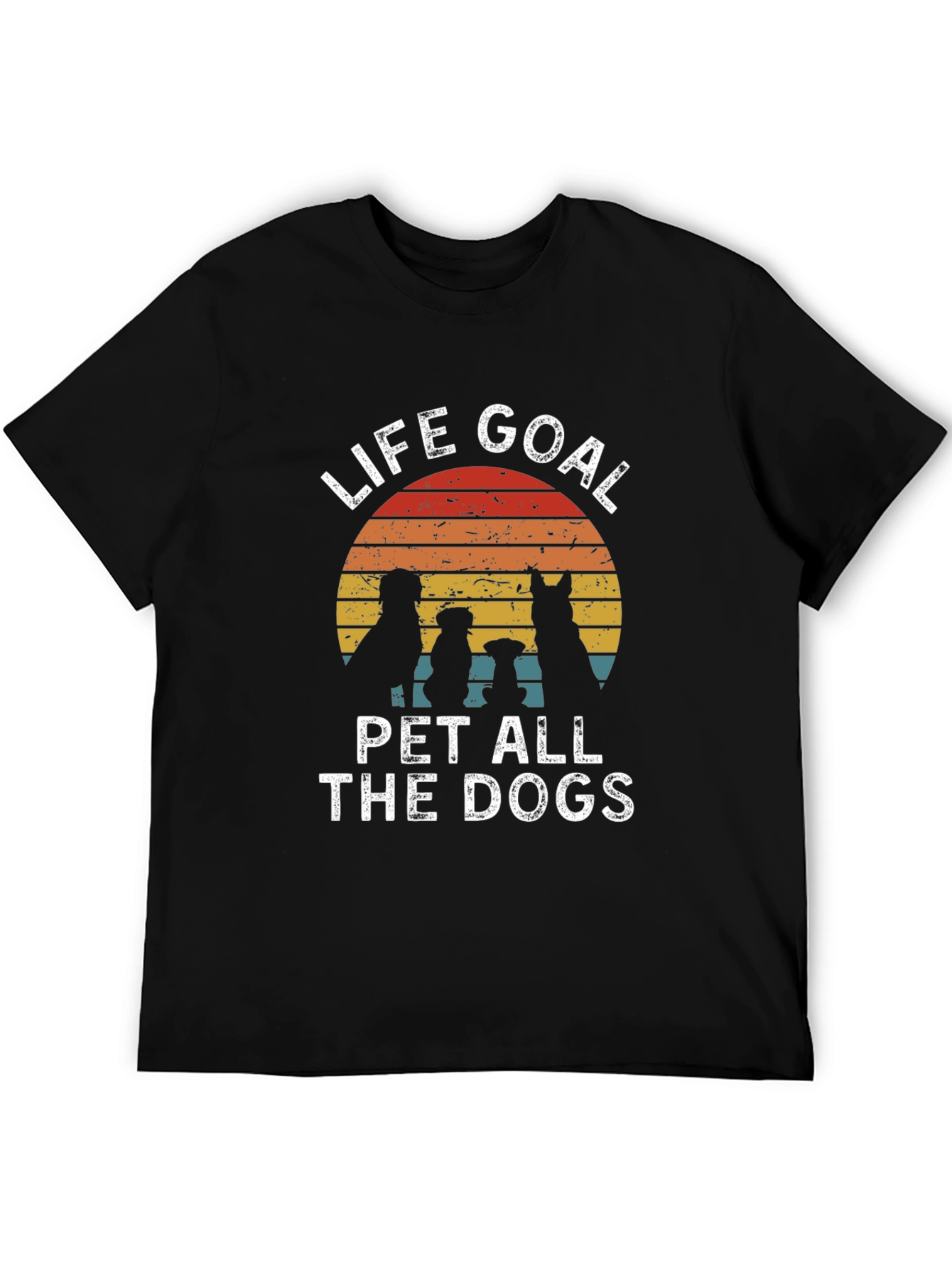 Life Goal Pet All The Dogs Graphic Tee