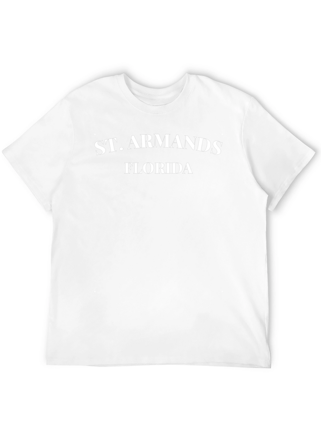 St. Armands Florida Black T-Shirt
