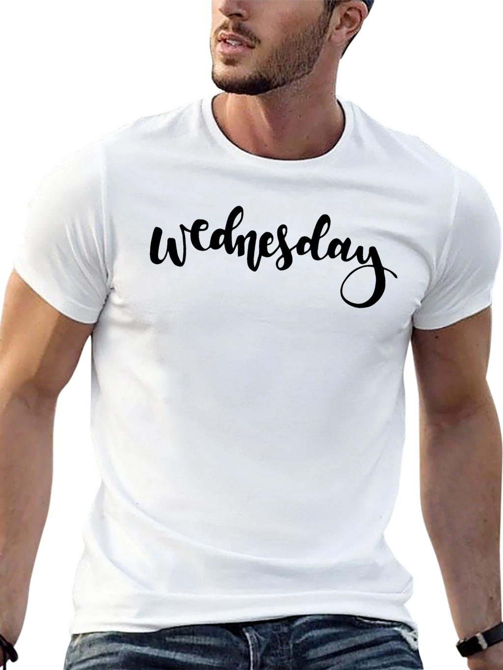 Wednesday Graphic Tee - Casual Black T-Shirt