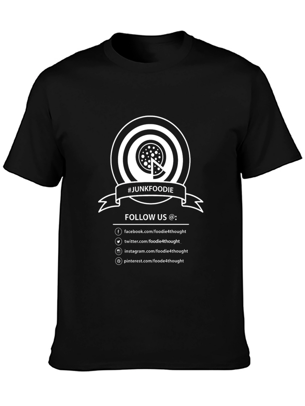 Junk Foodie T-Shirt - Social Media Inspired Design