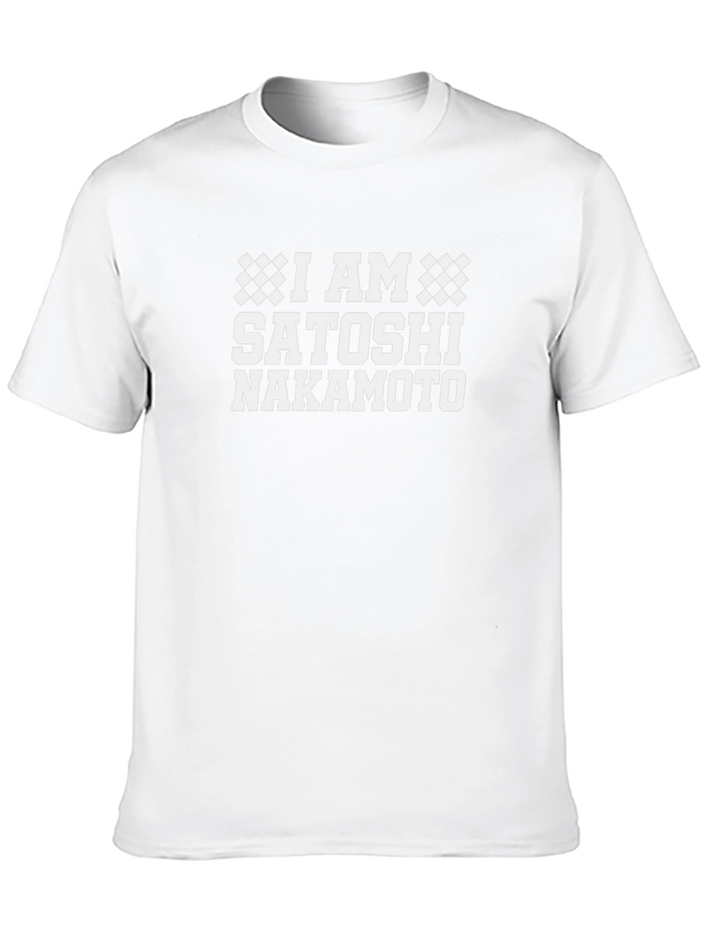 I AM Satoshi Nakamoto T-Shirt - Crypto Bitcoin Tee