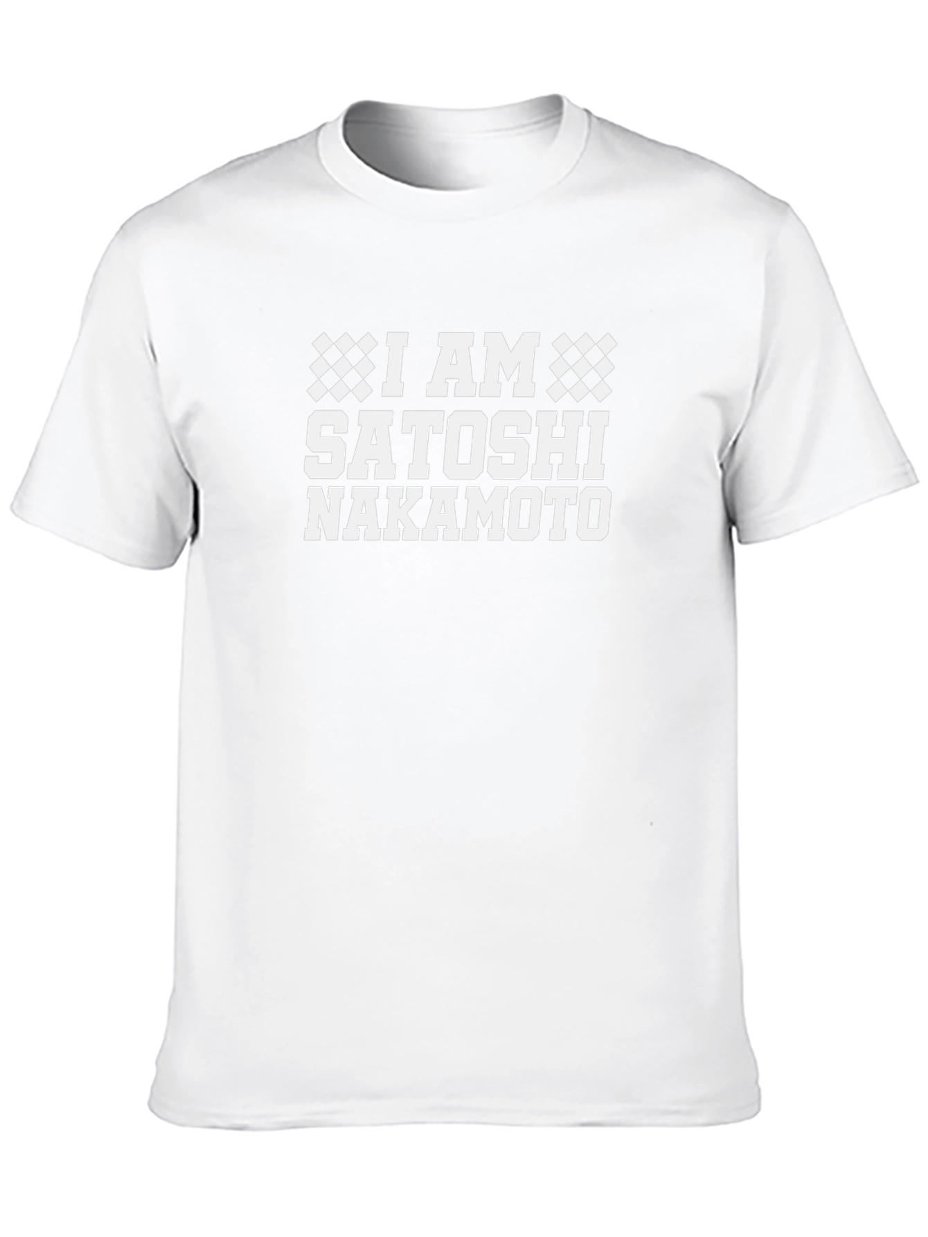 I AM Satoshi Nakamoto T-Shirt - Crypto Bitcoin Tee