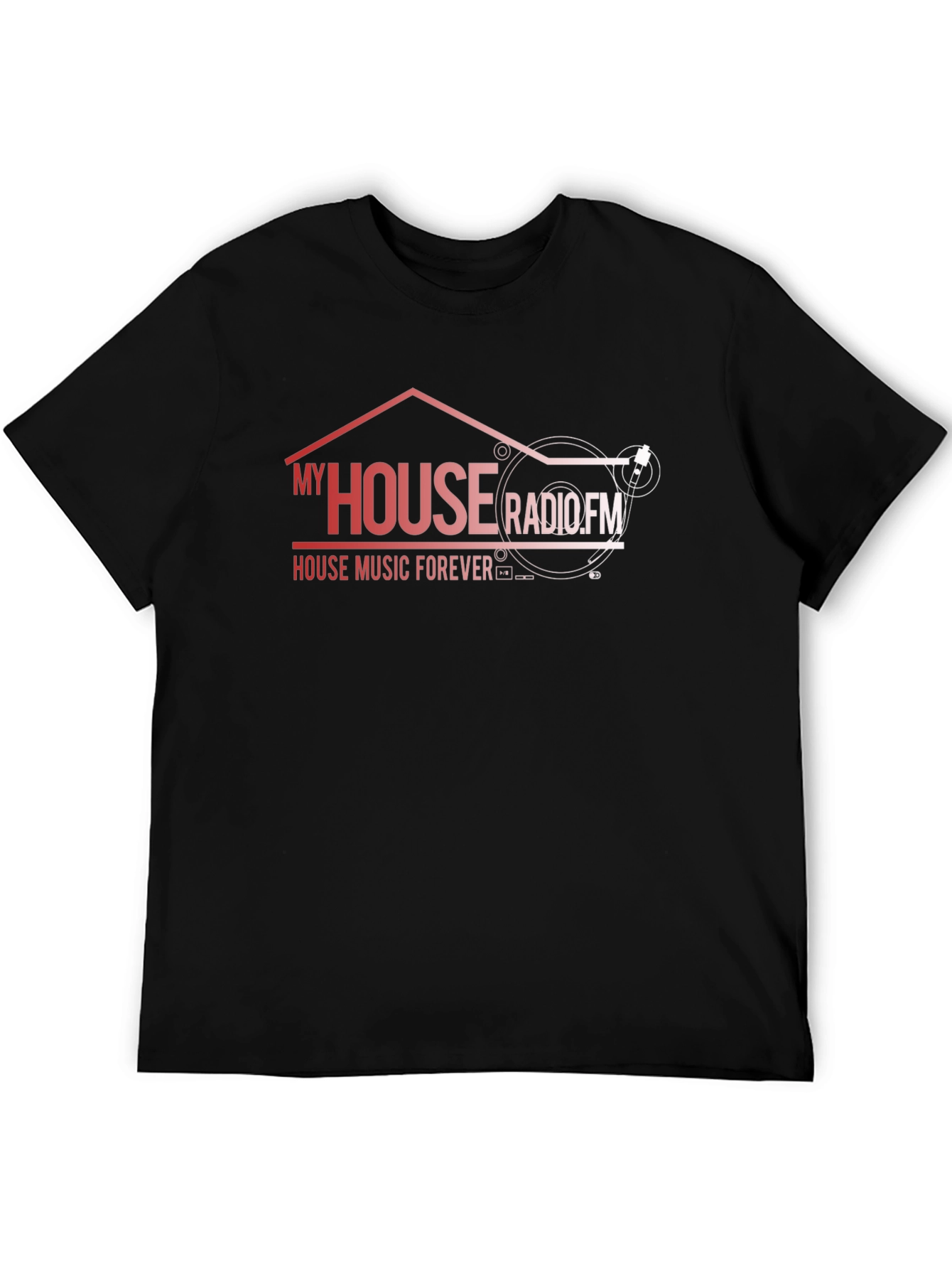 My House Radio.FM Graphic T-Shirt - House Music Forever