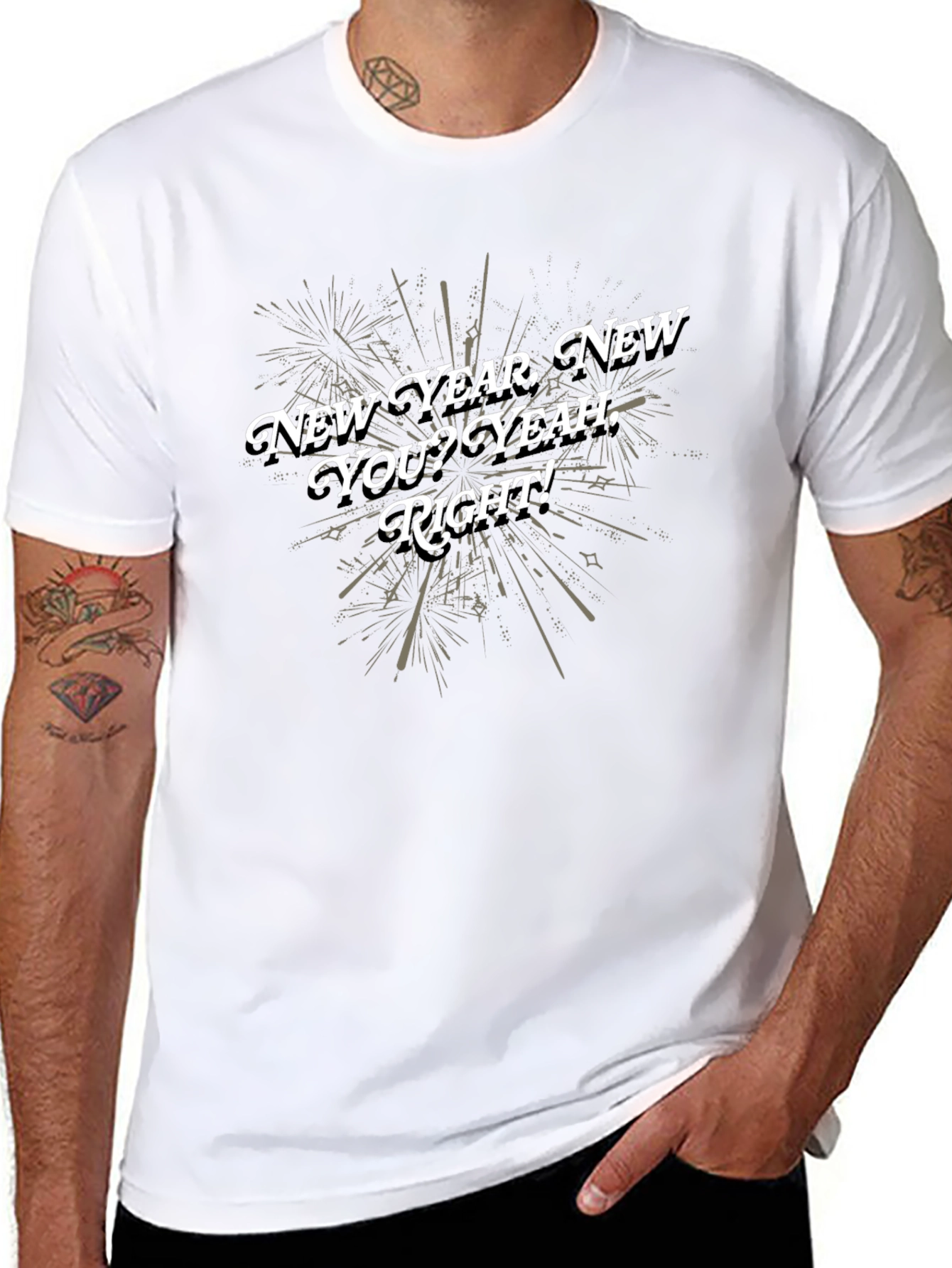 New Year New You T-Shirt - Funny Sarcastic Tee