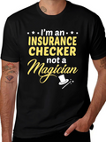 Insurance Checker T-Shirt - Funny Job Gift