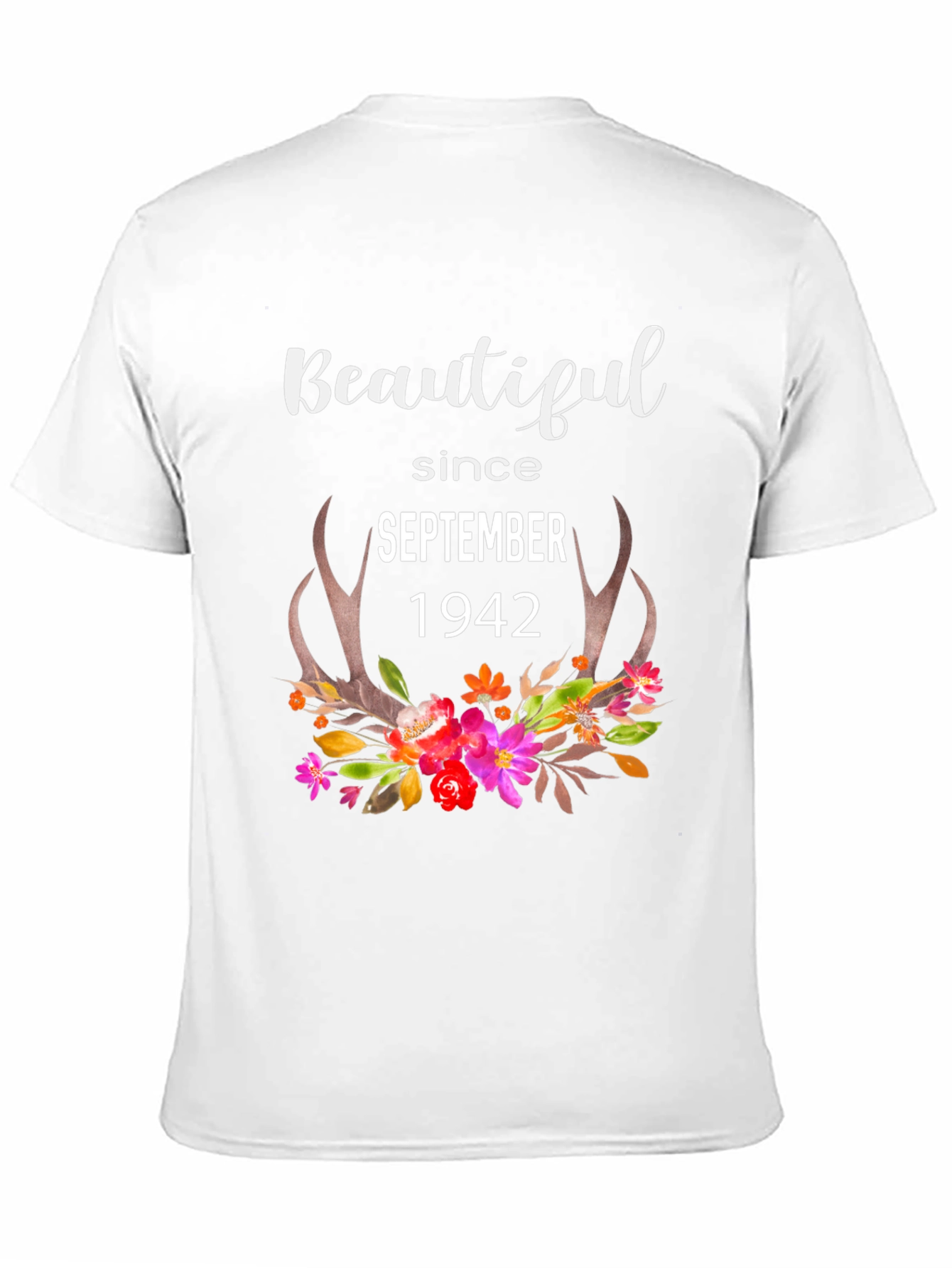Beautiful Since September 1942 T-Shirt