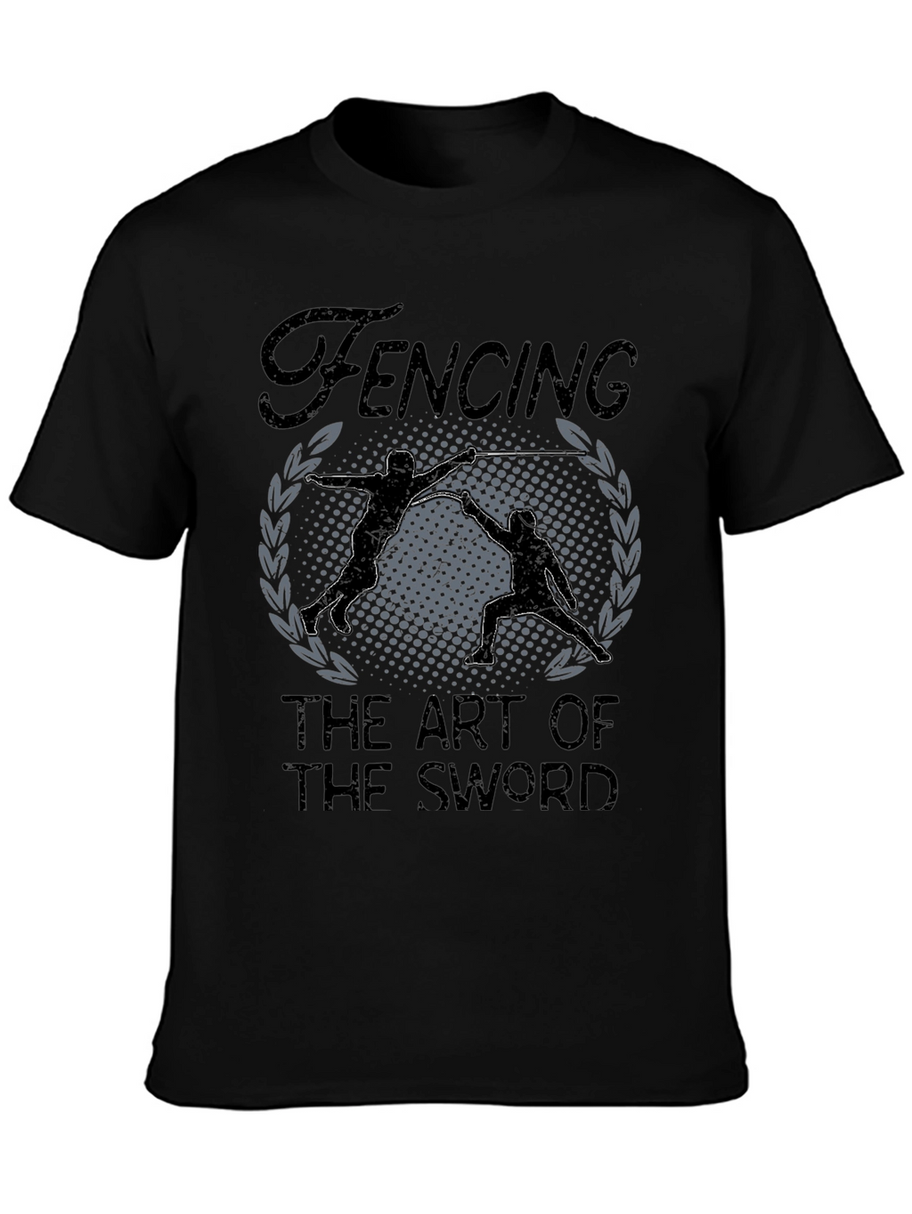 Fencing Art T-Shirt: The Art of the Sword