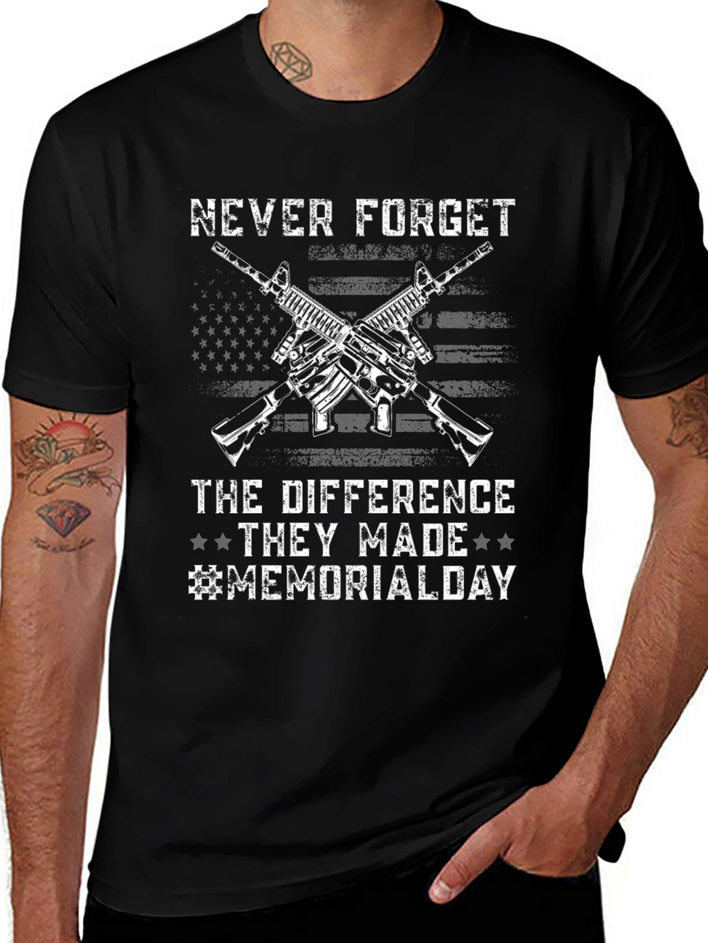 Memorial Day T-Shirt: Never Forget Graphic Tee