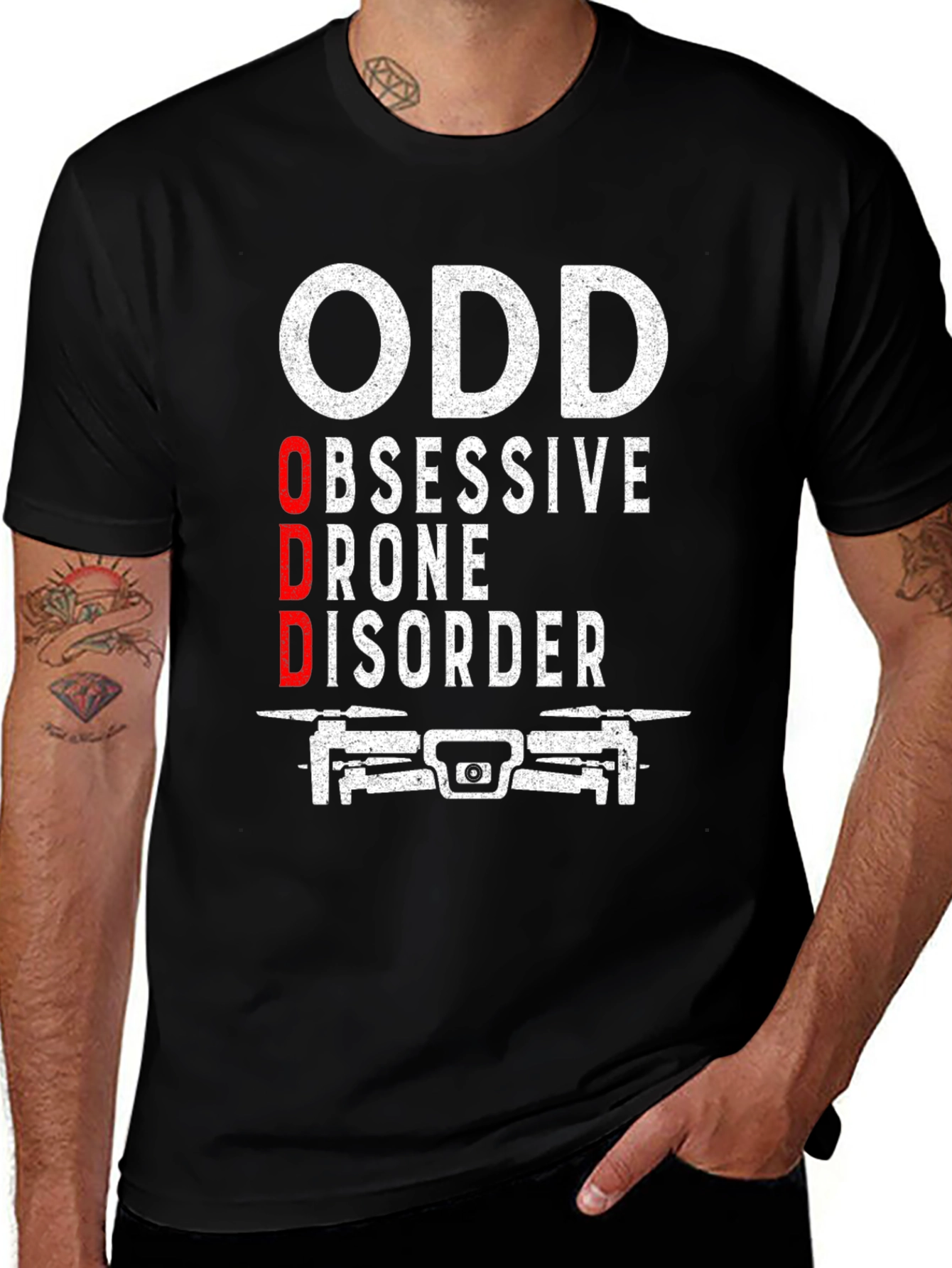 Obsessive Drone Disorder T-Shirt - ODD Funny Hobby Tee