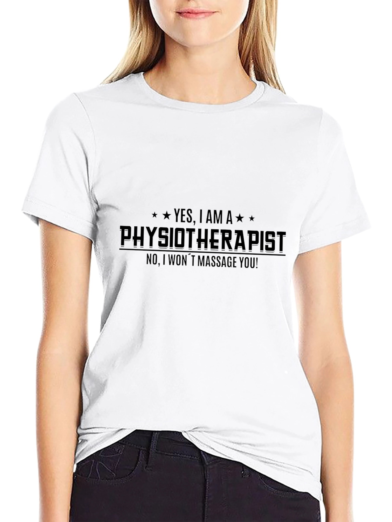 Physiotherapist Novelty Graphic Tee