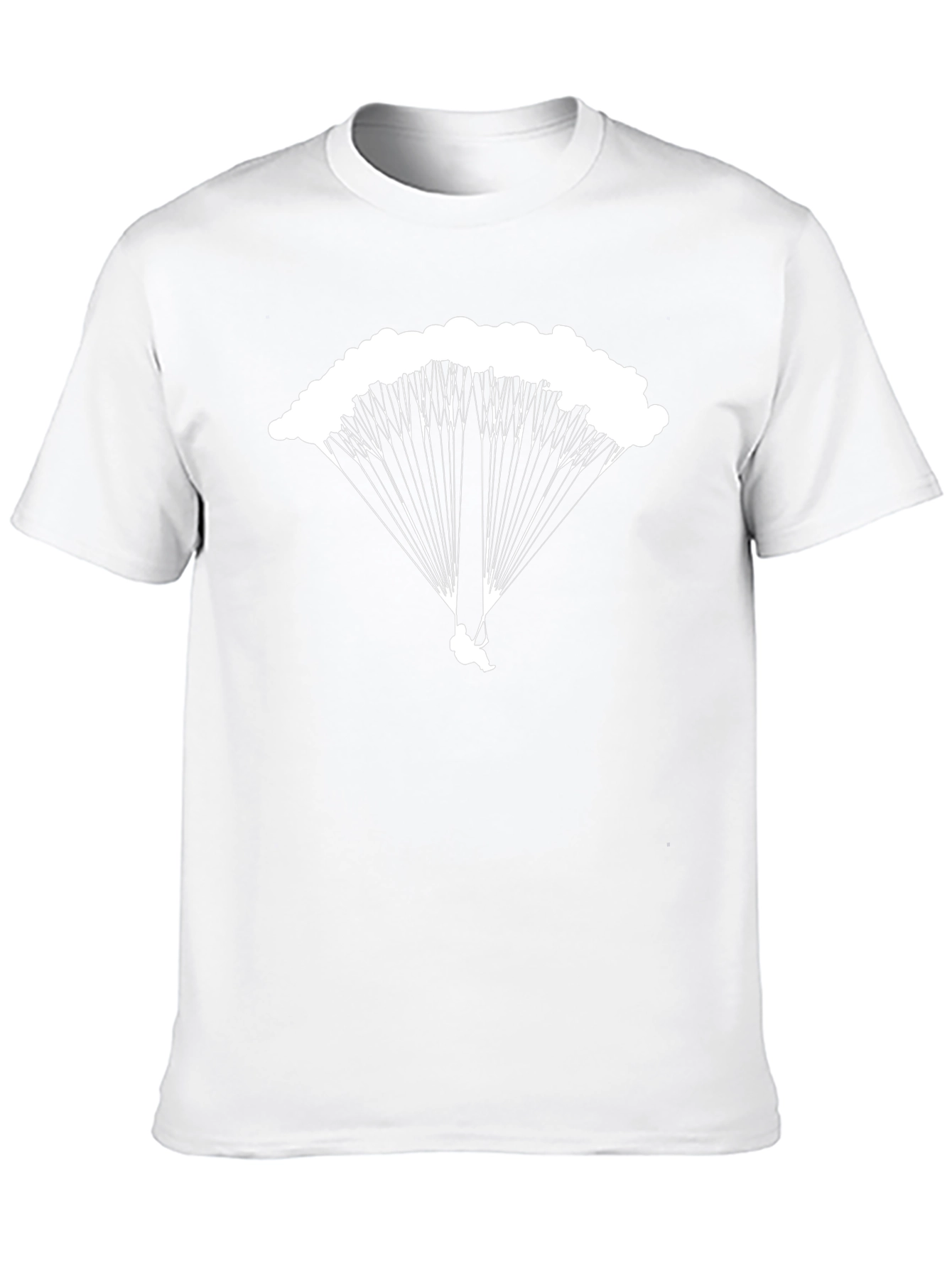 Parachute Graphic Black T-Shirt