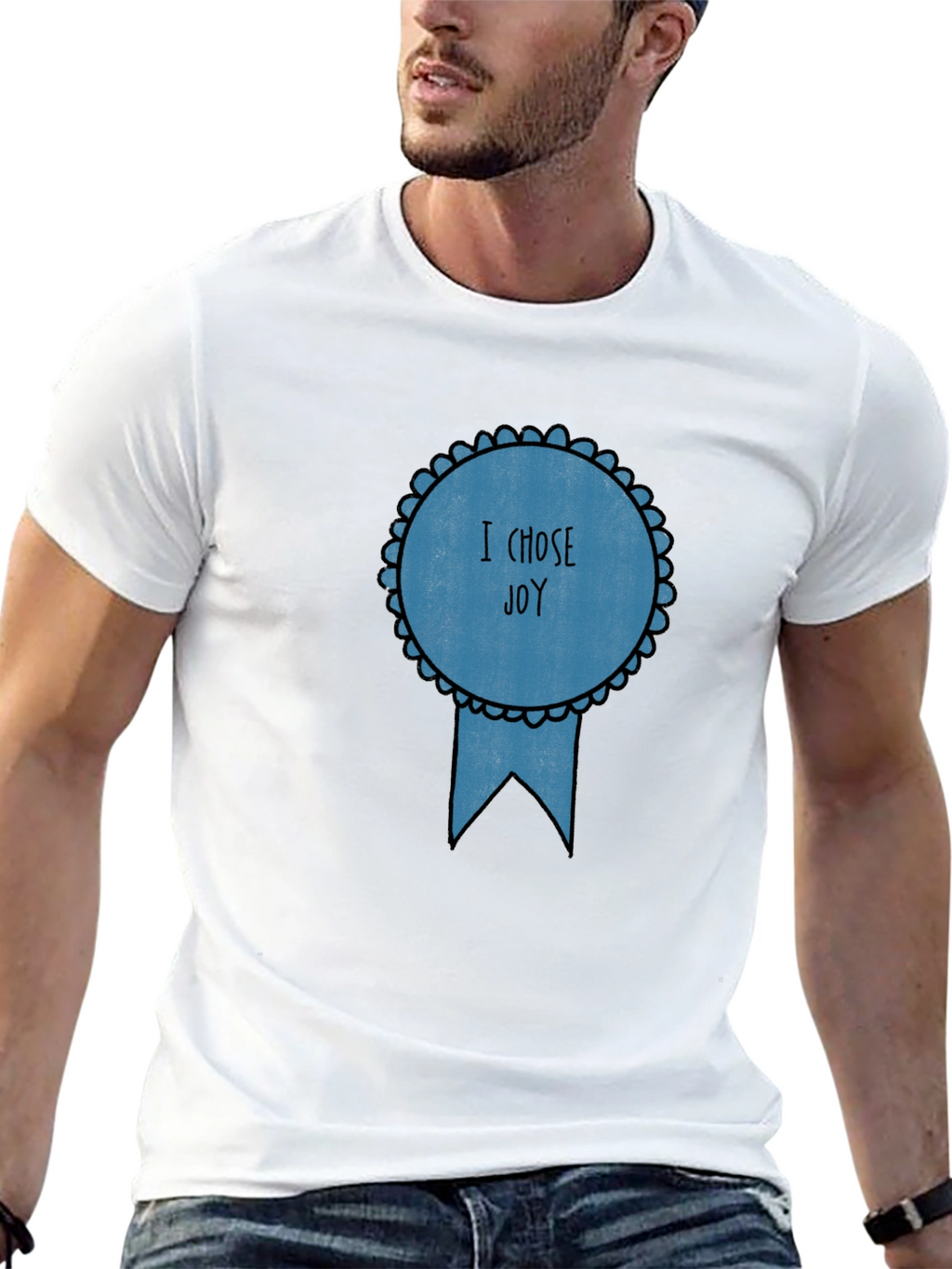 I Chose Joy T-Shirt Black