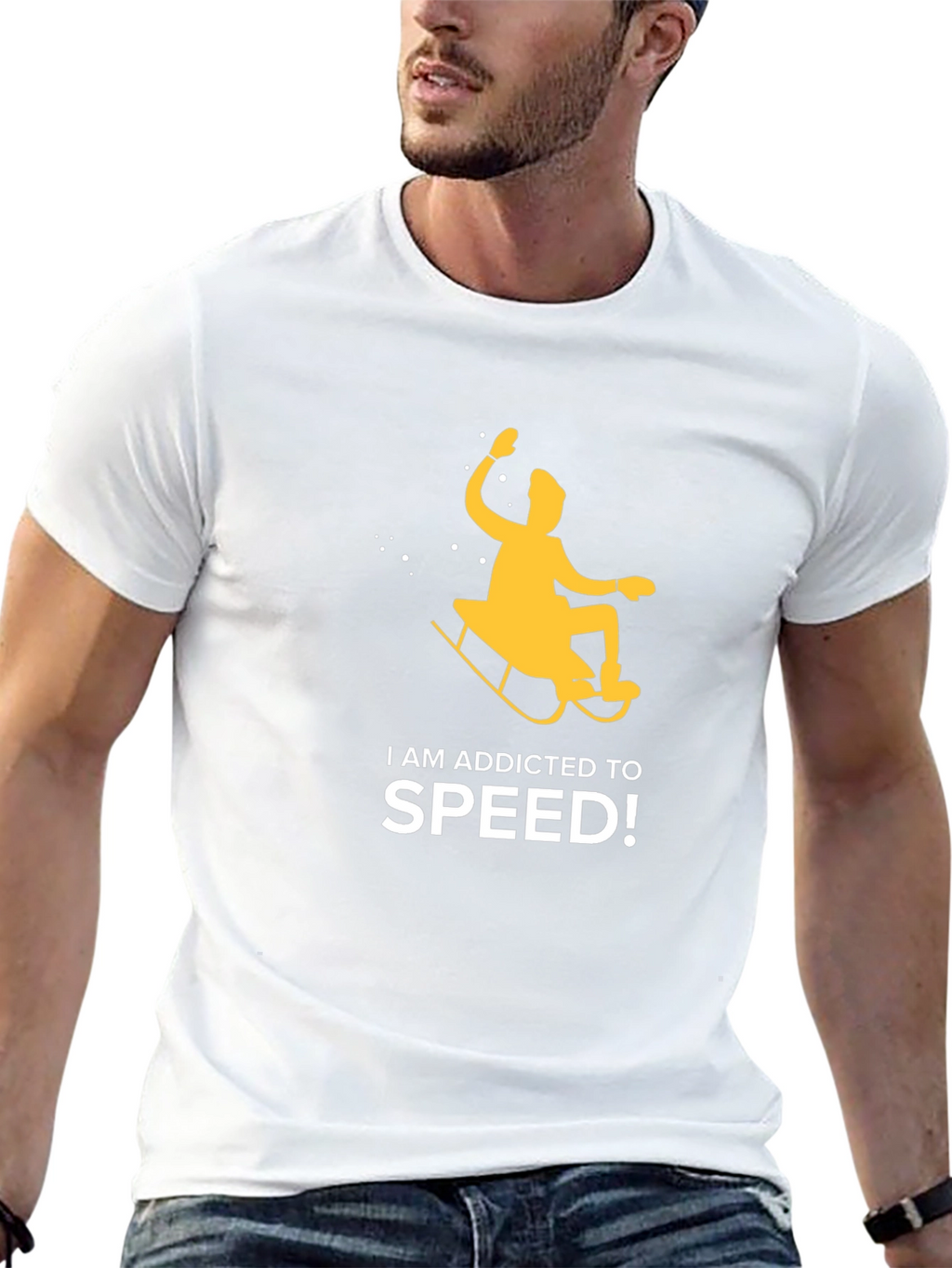 Addicted to Speed T-Shirt - Winter Fun Tee