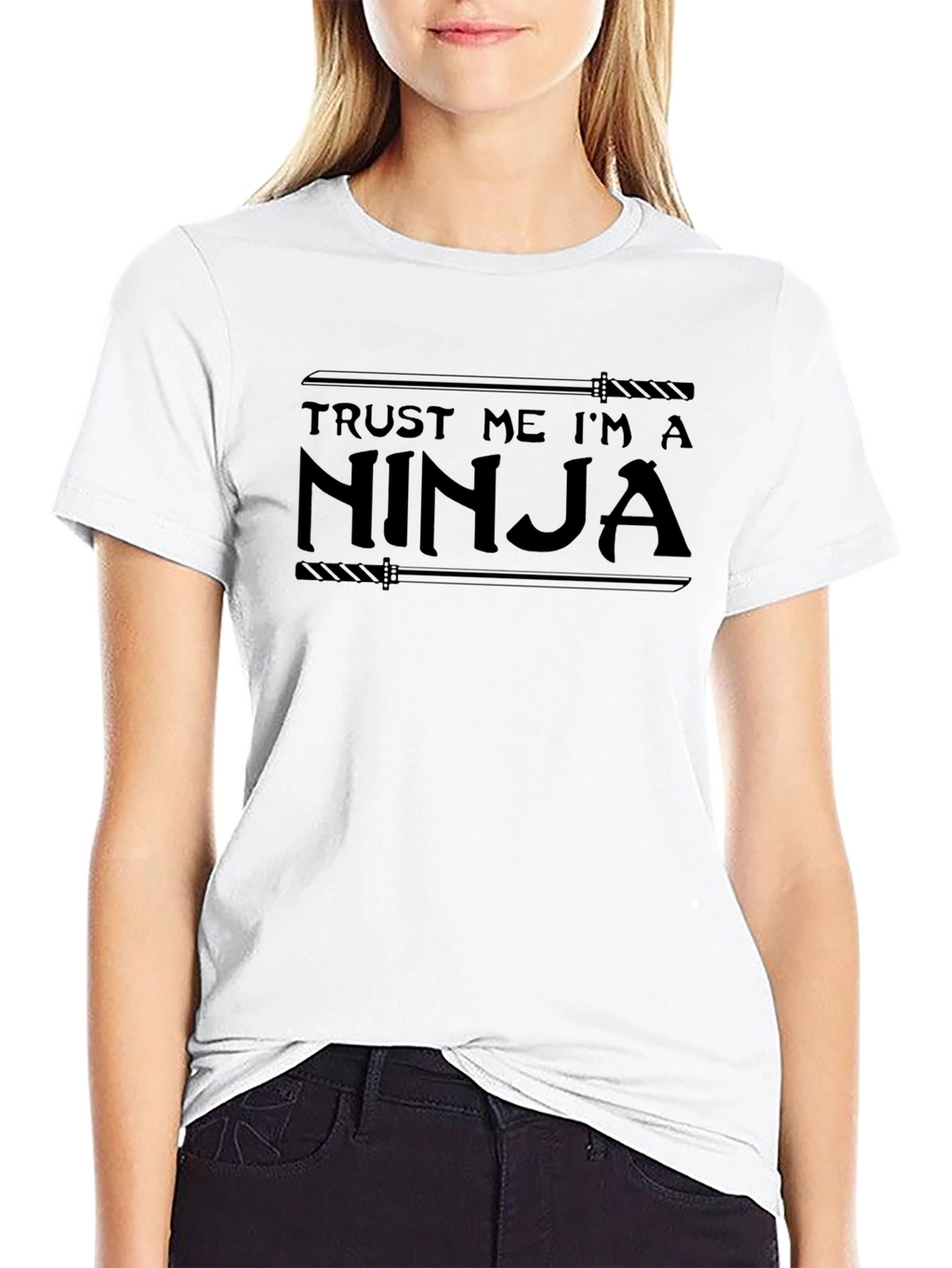 Trust Me Im A Ninja T-Shirt - Black