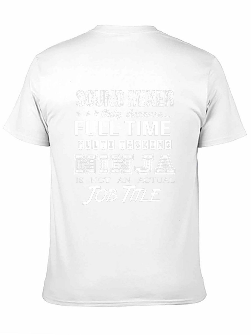 Sound Mixer Ninja Graphic Tee