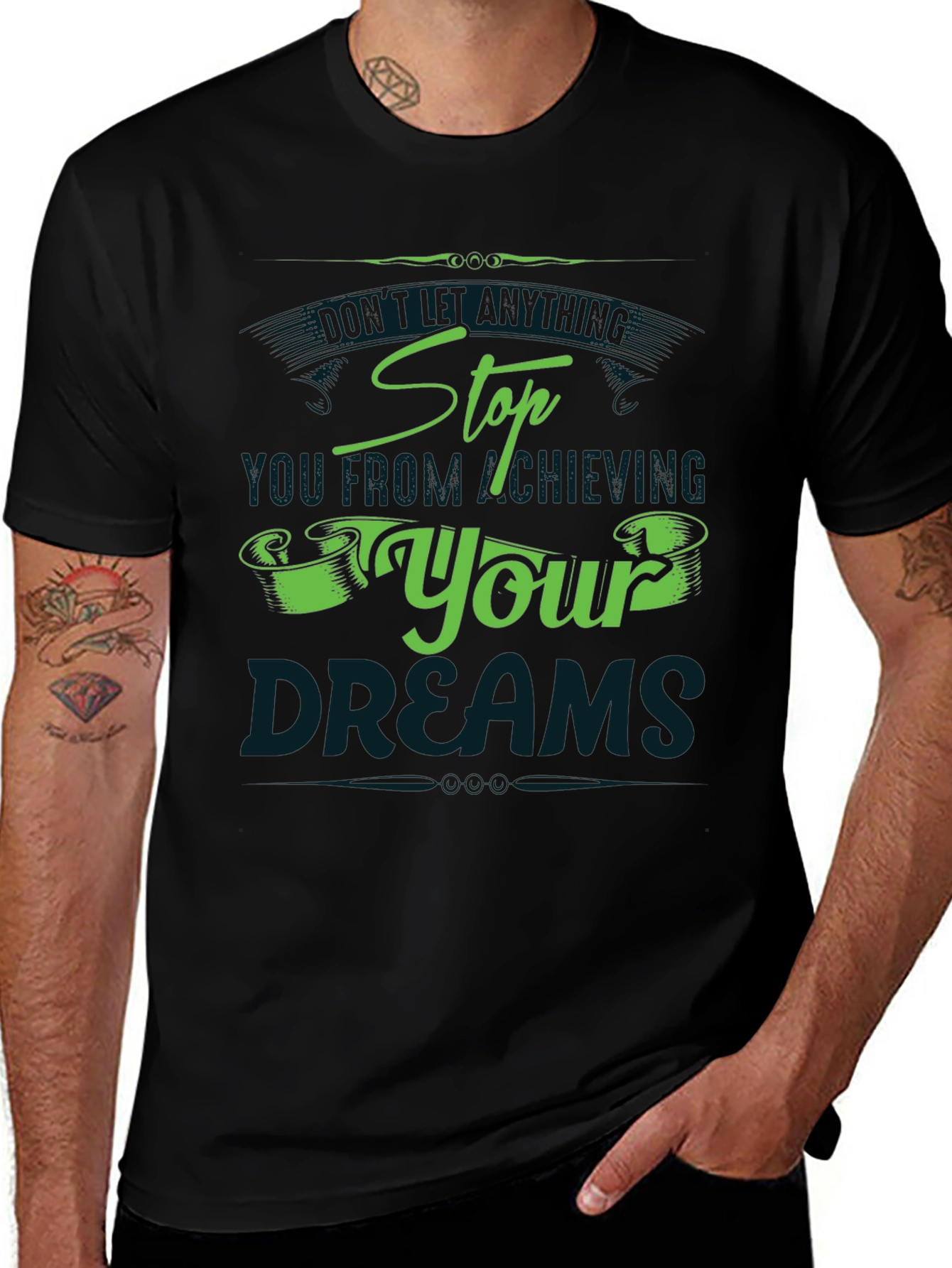Achieving Dreams Graphic T-Shirt