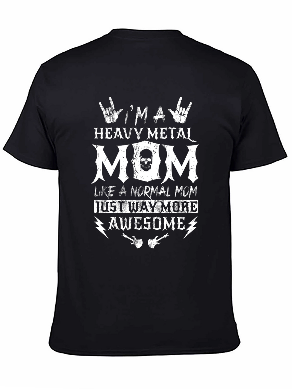 Heavy Metal Mom T-Shirt - Rock and Roll Tee