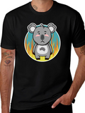 Distressed Koala Australia Bushfire Awareness T-Shirt