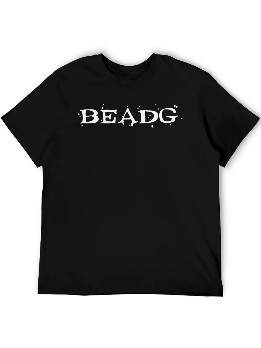 BEADG Graphic Tee - Black Cotton T-Shirt