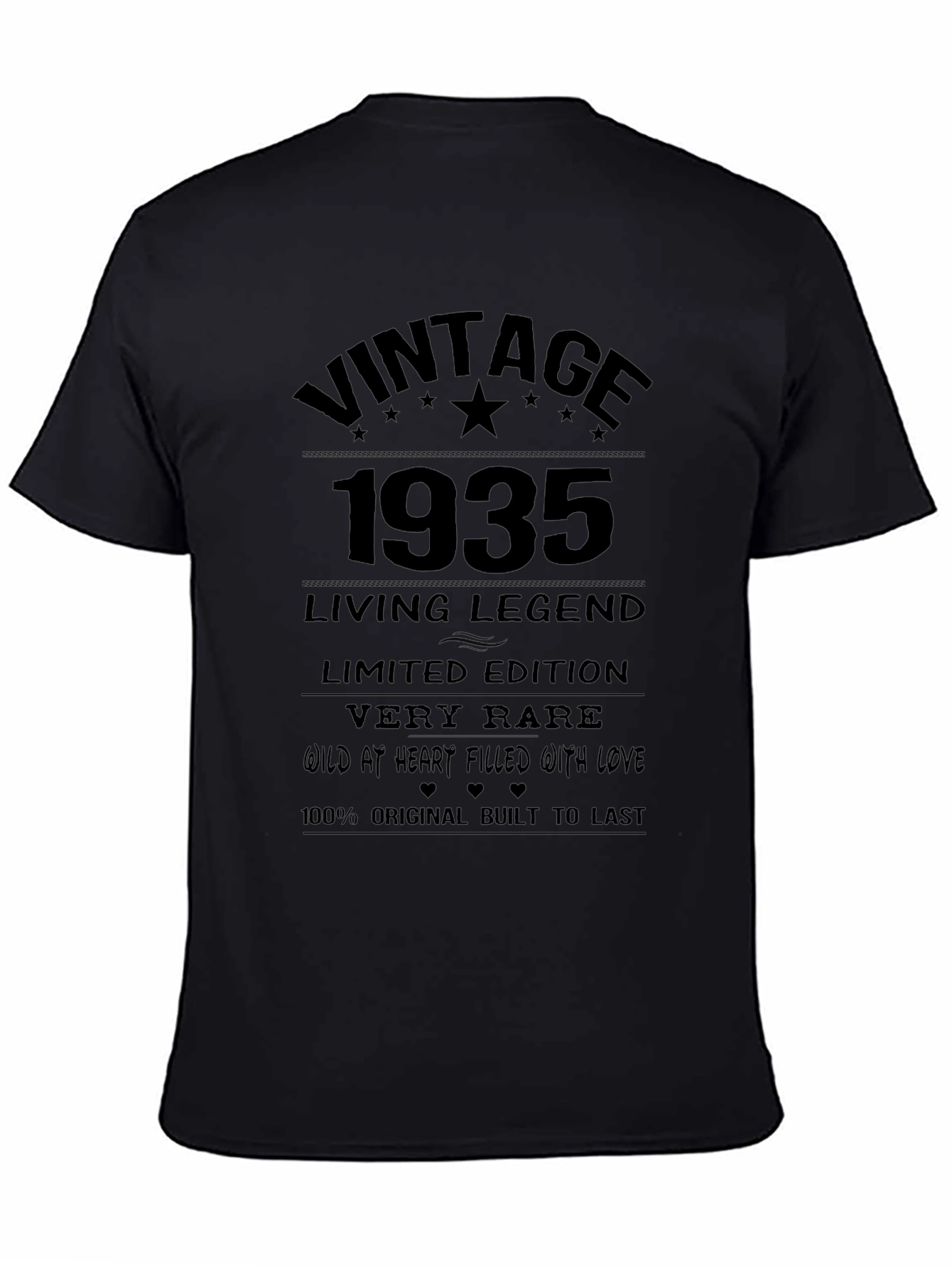 Vintage 1935 Living Legend Graphic T-Shirt