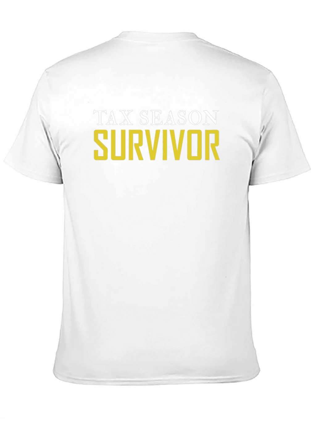 Tax Season Survivor T-Shirt - Black