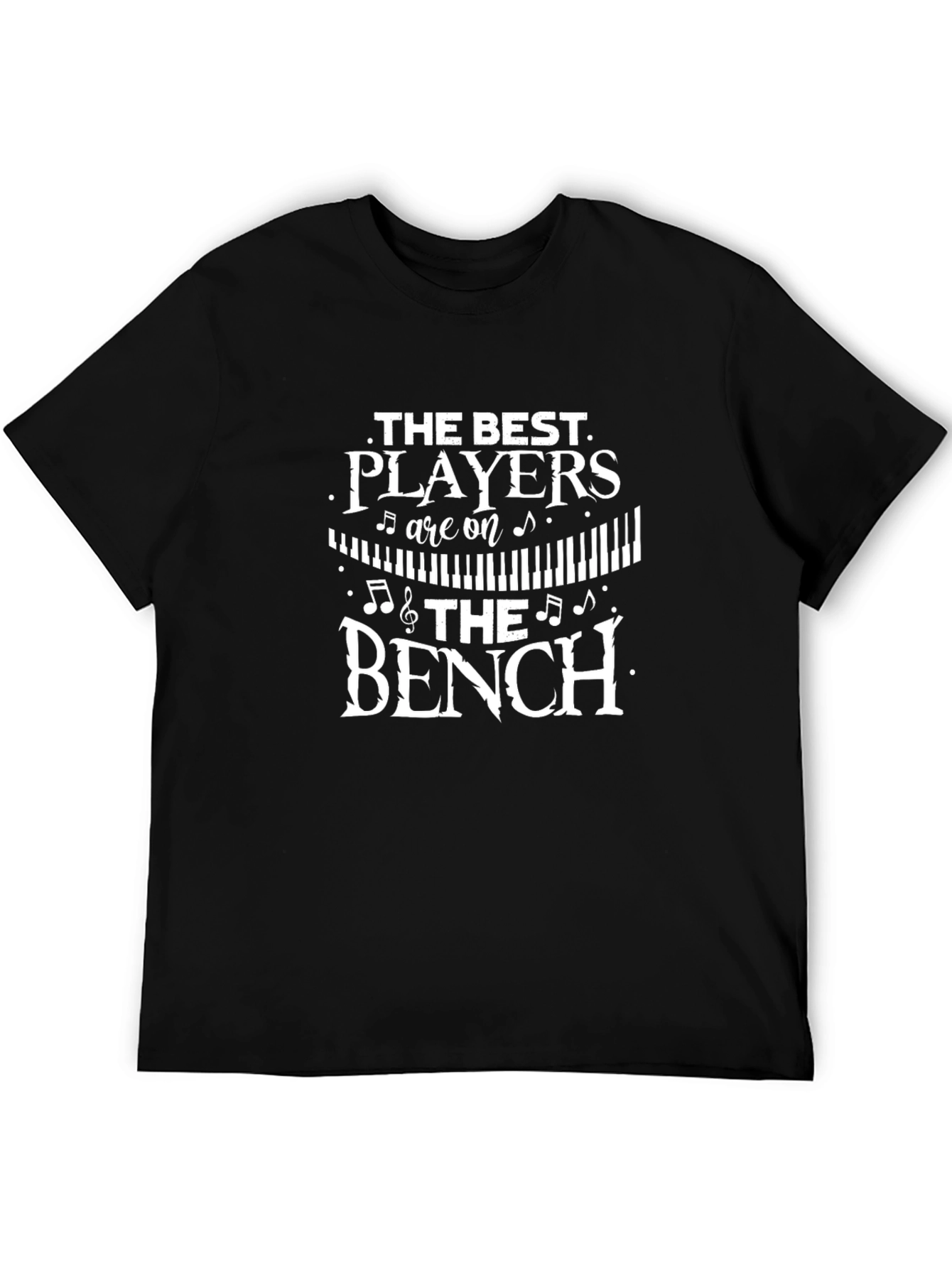 The Best Players Piano Keyboard T-Shirt
