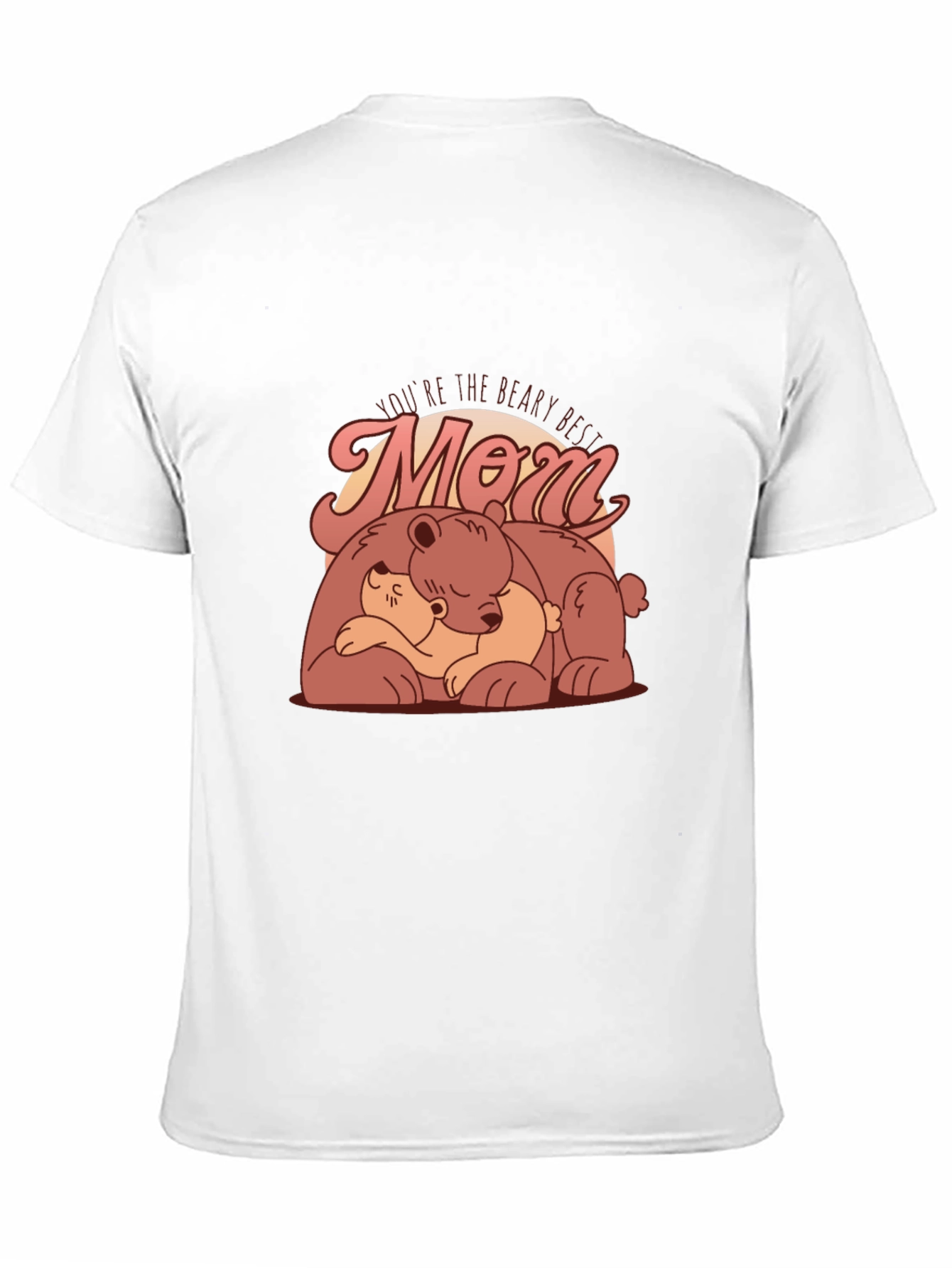 Beary Best Mom T-Shirt Cute Mothers Day Tee