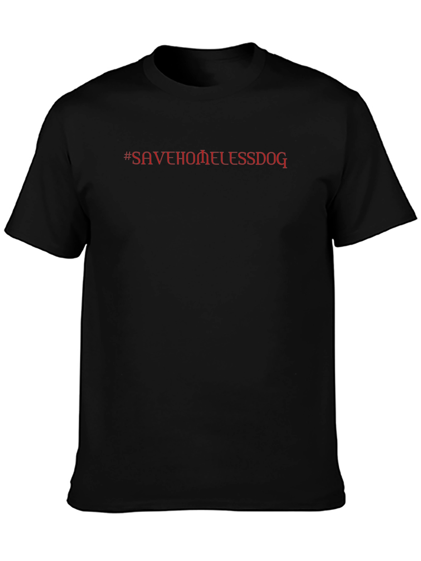 #SAVEHOMELESSDOG Graphic Tee - Support Animal Rescue