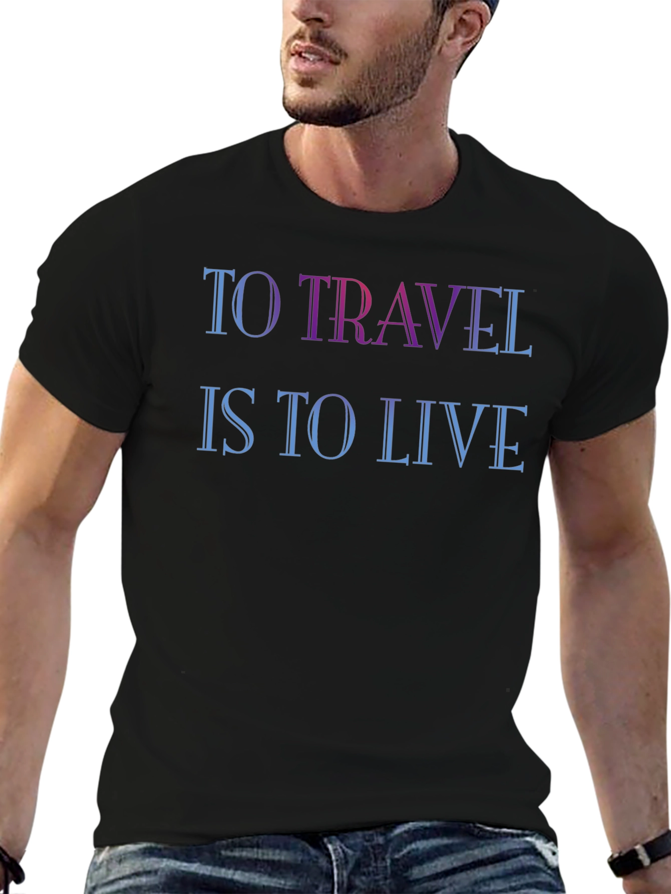 To Travel Is To Live Graphic T-Shirt