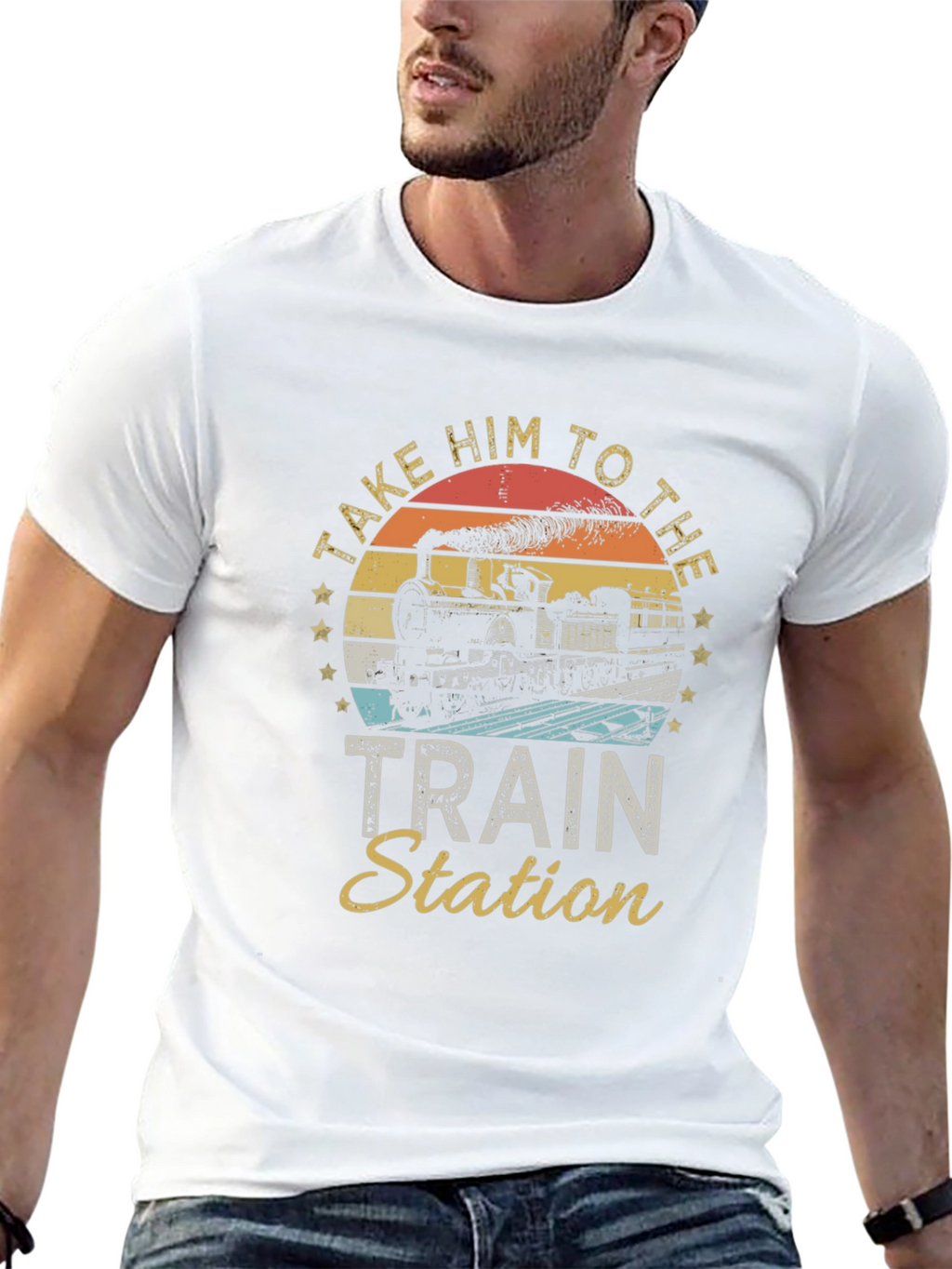 Take Him To The Train Station T-Shirt