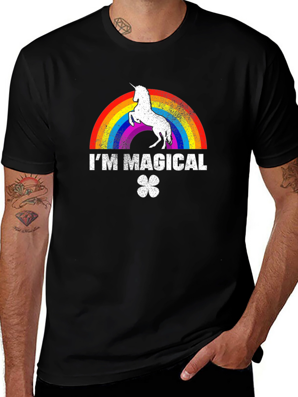 Im Magical Unicorn Rainbow T-Shirt