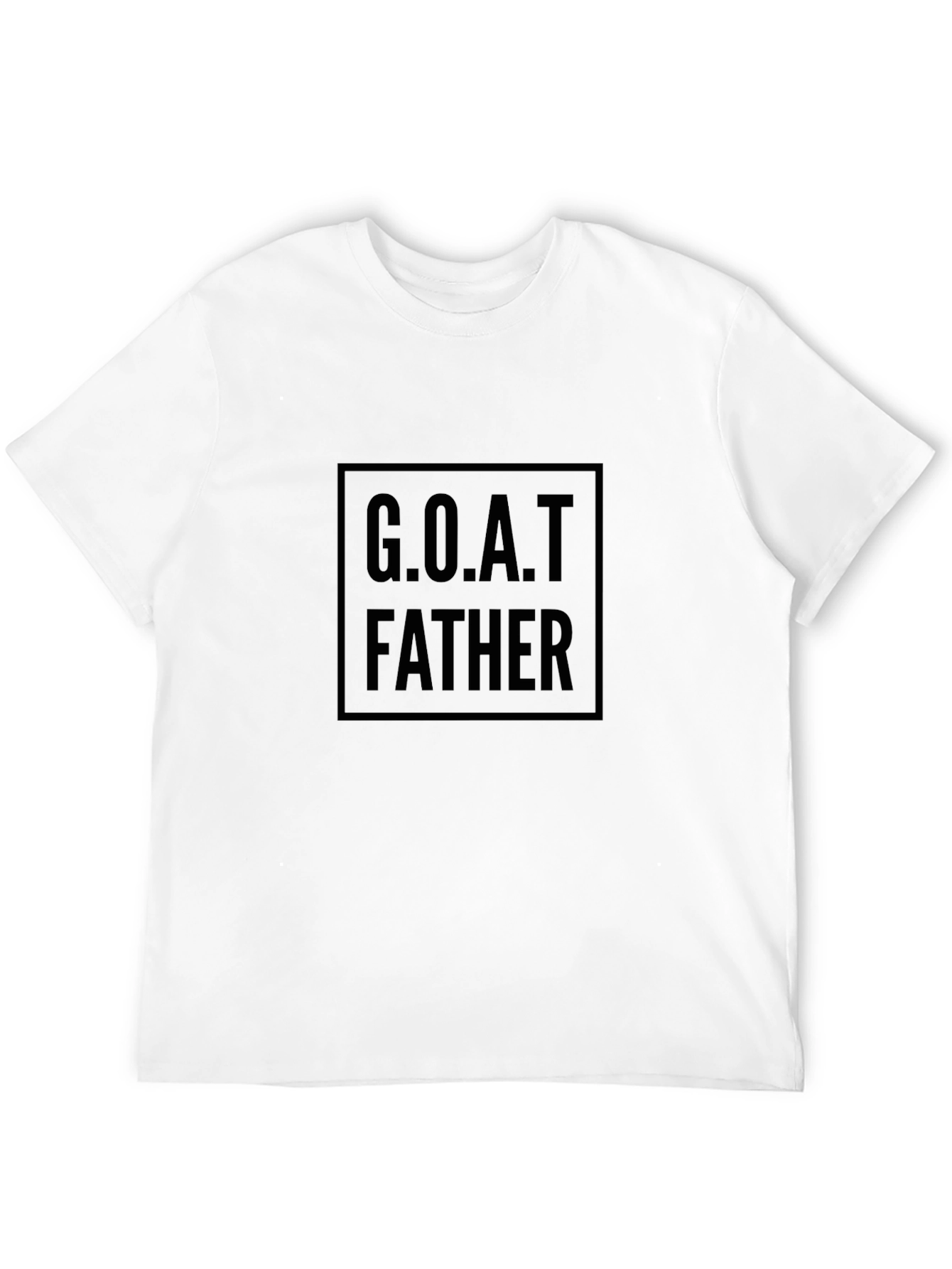 G.O.A.T. Father Black T-Shirt