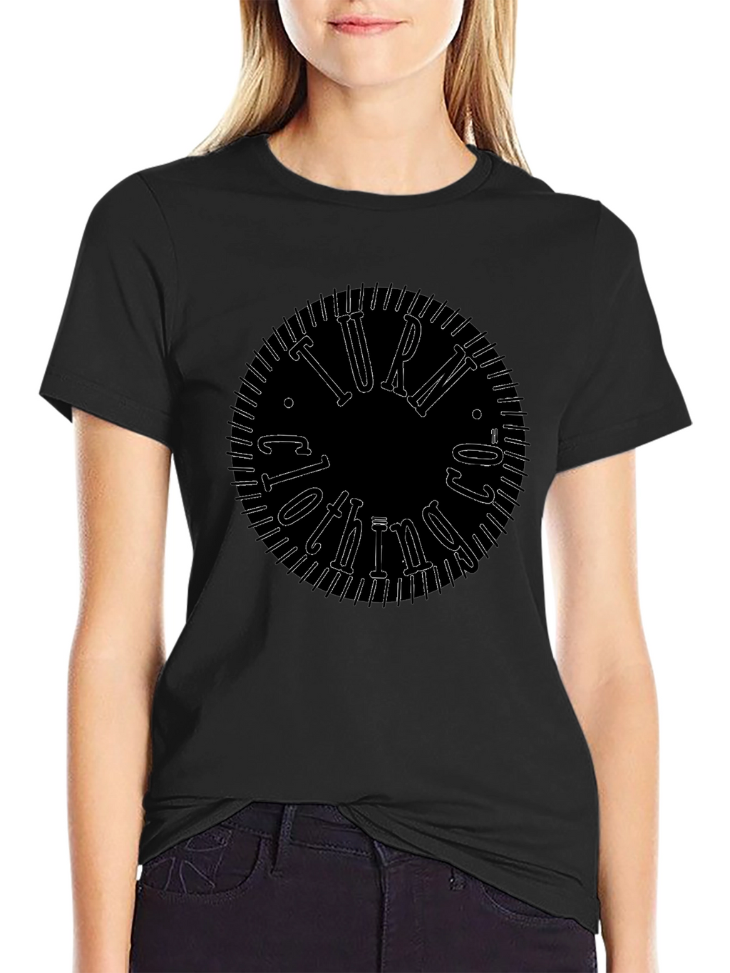 Turn Clothing Back In Time Graphic Tee
