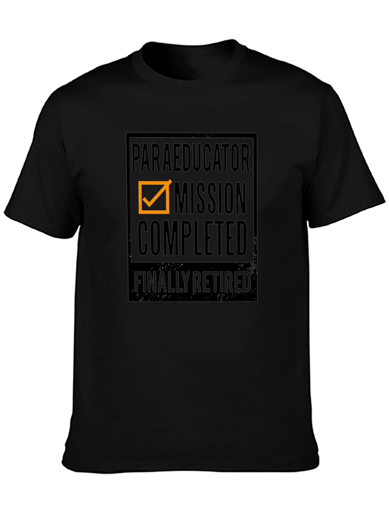 Paraeducator Mission Completed Retirement T-Shirt