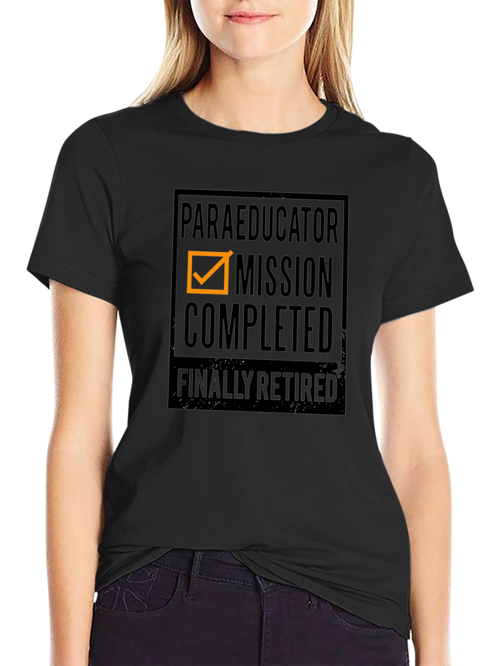 Paraeducator Mission Completed Retirement T-Shirt