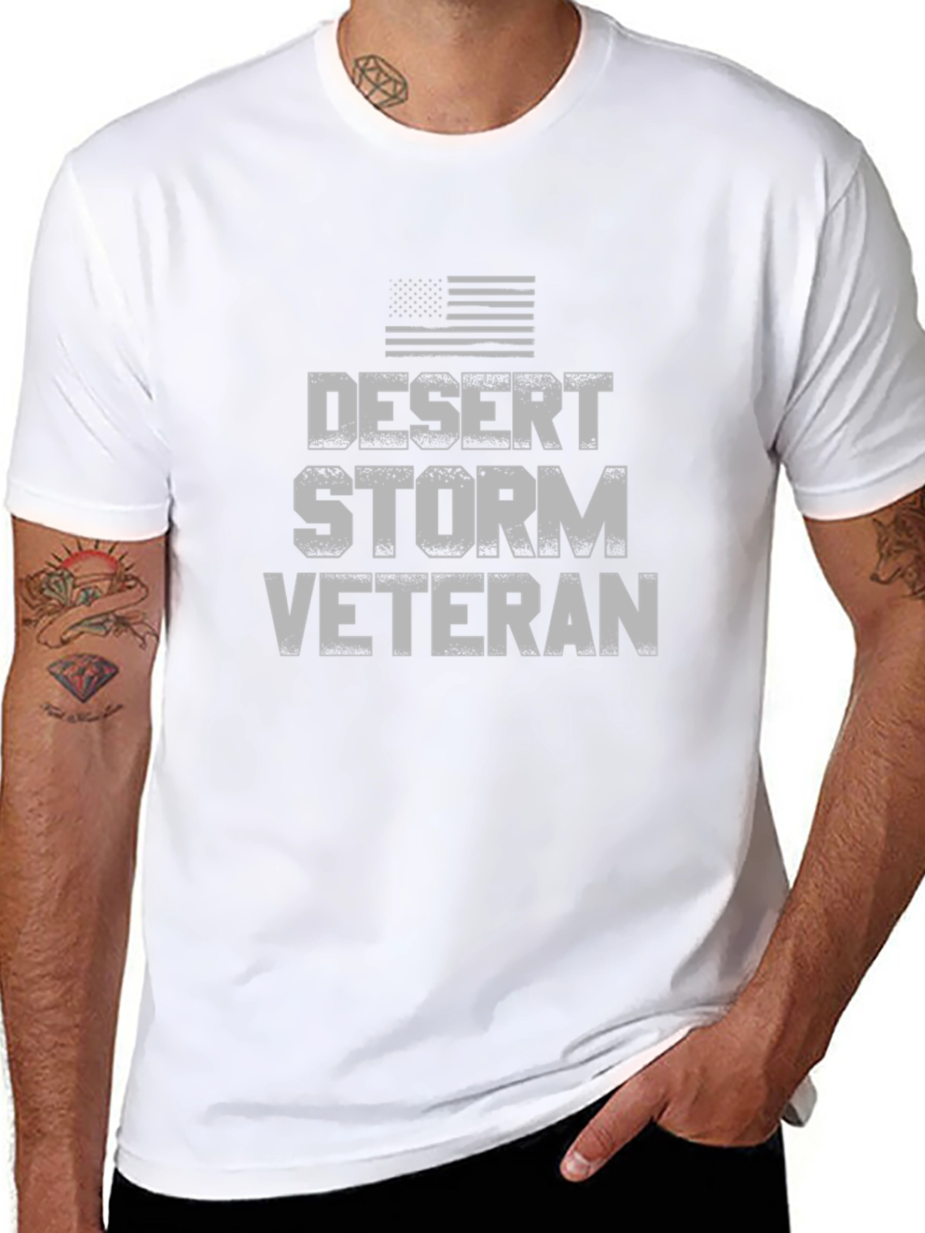 Desert Storm Veteran Graphic T-Shirt