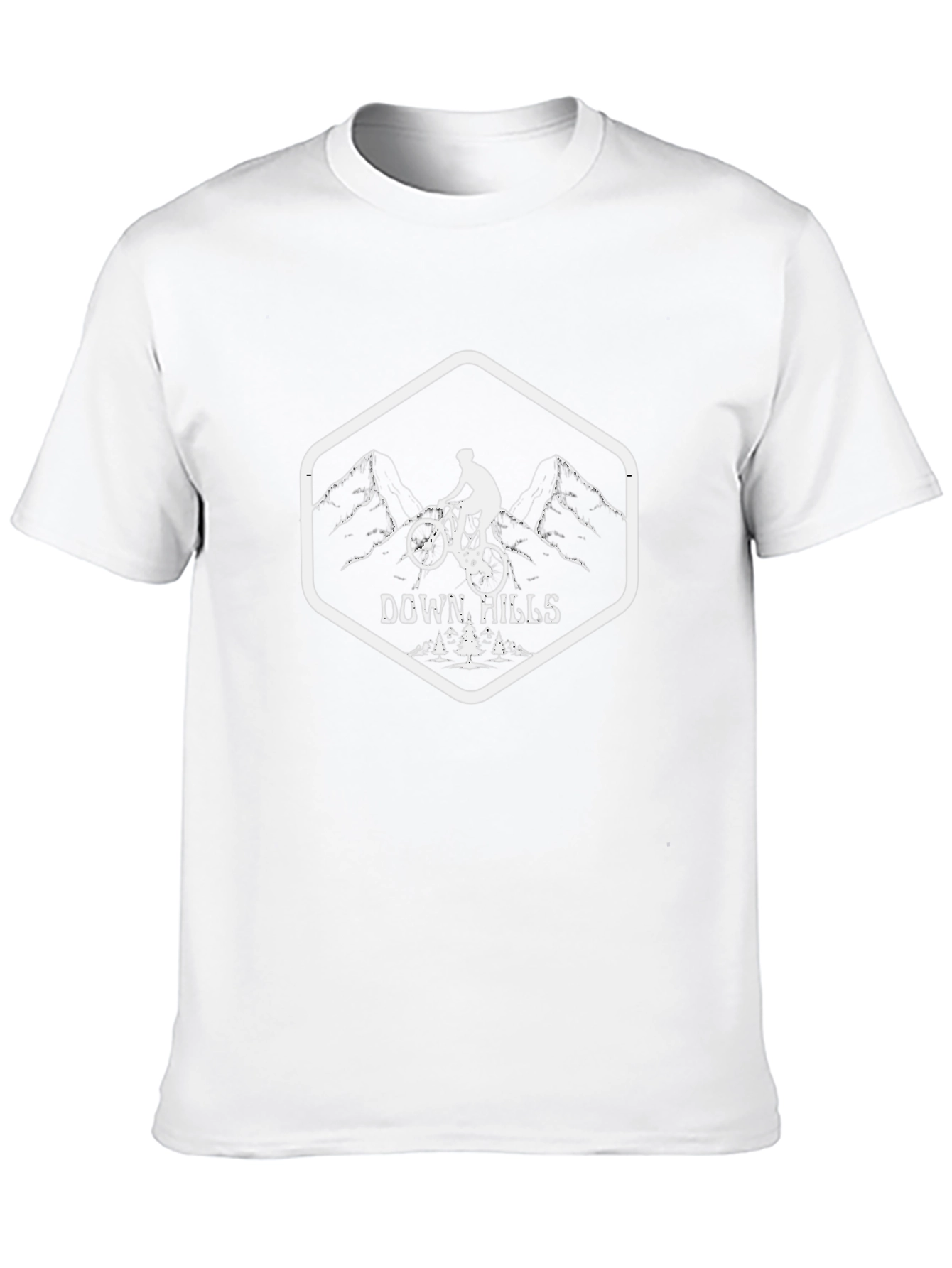 Downhills Graphic Tee - Mountain Biking Shirt