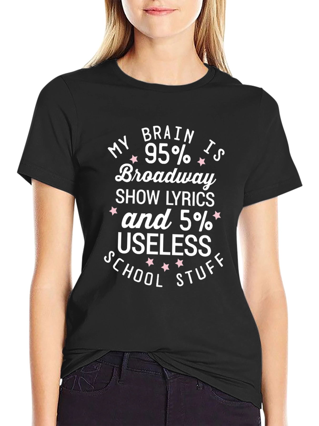 Broadway Lyrics T-Shirt Funny Gift for Theater Lovers