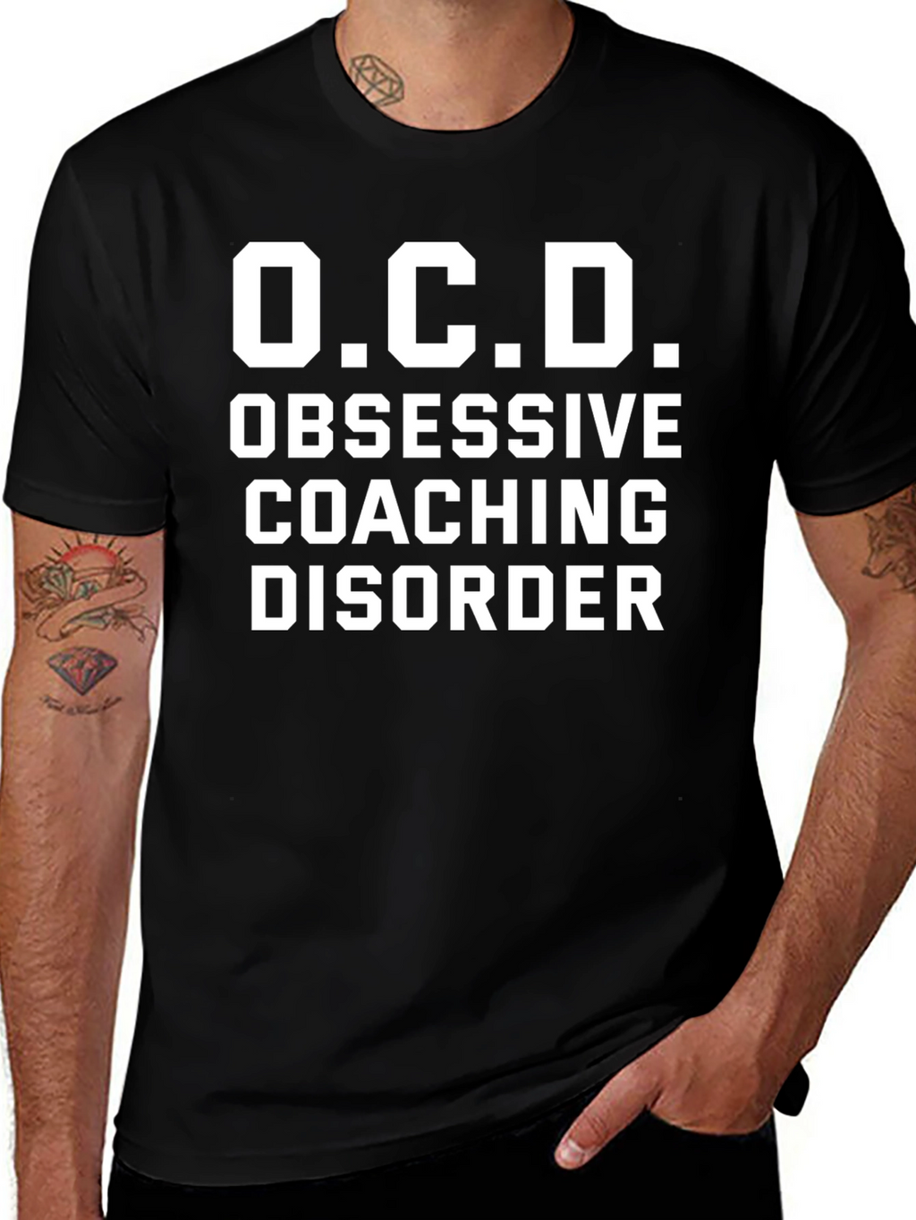 Obsessive Coaching Disorder Funny T-Shirt