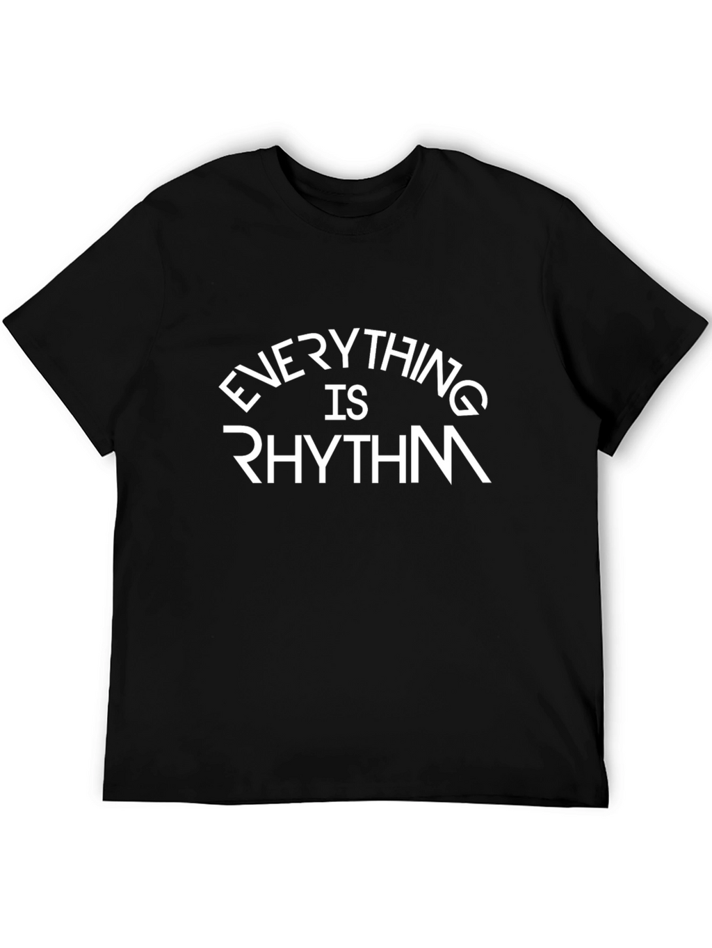 Everything is Rhythm Black T-Shirt