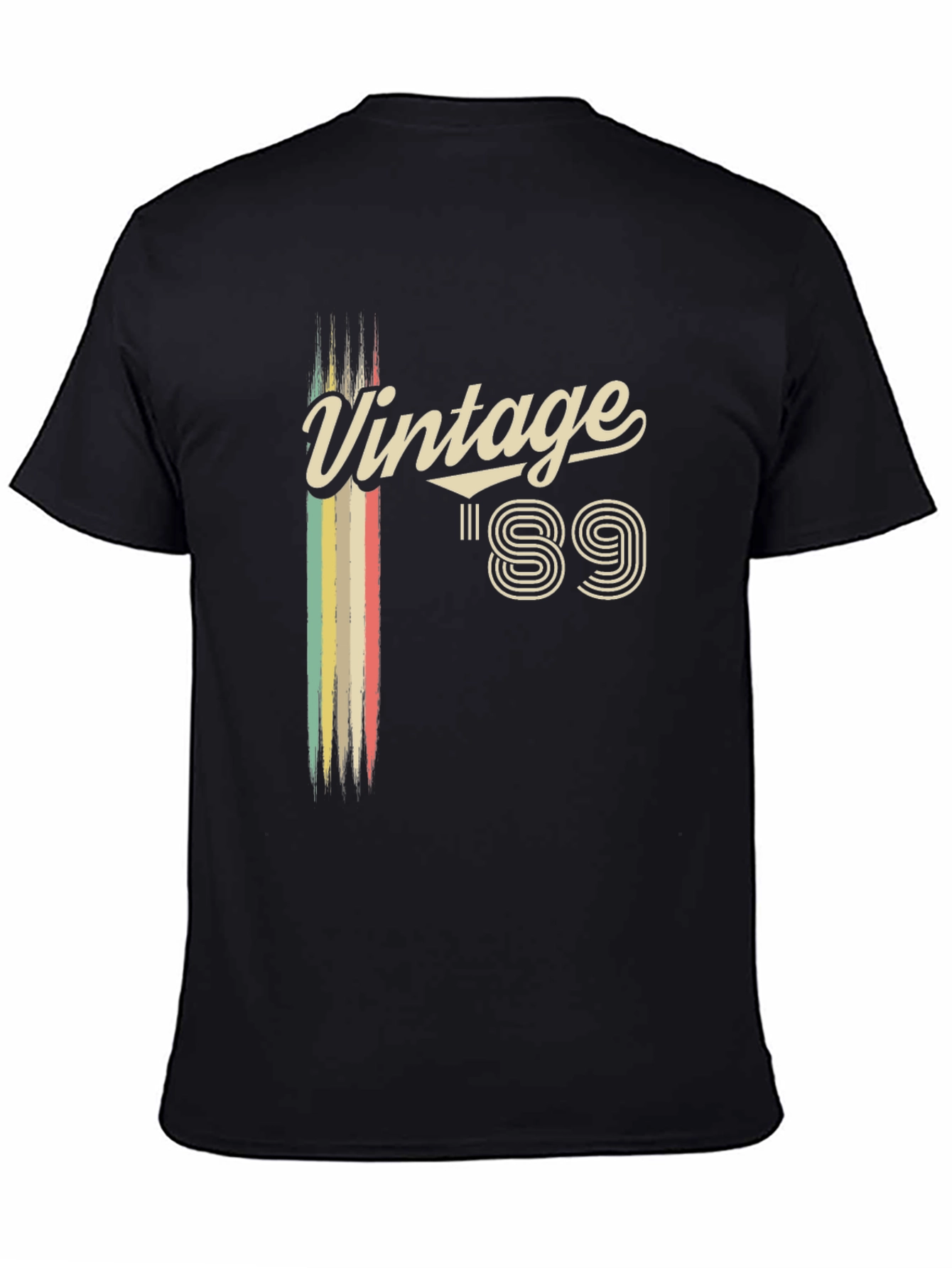 Vintage 89 Graphic T-Shirt - Retro Birthday Gift Idea