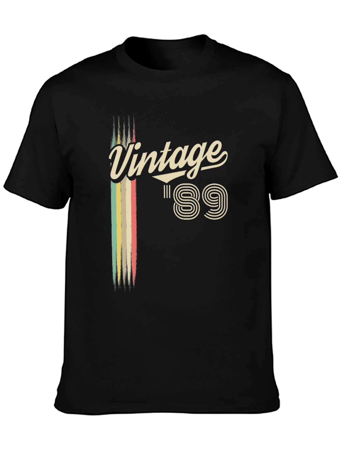 Vintage 89 Graphic T-Shirt - Retro Birthday Gift Idea