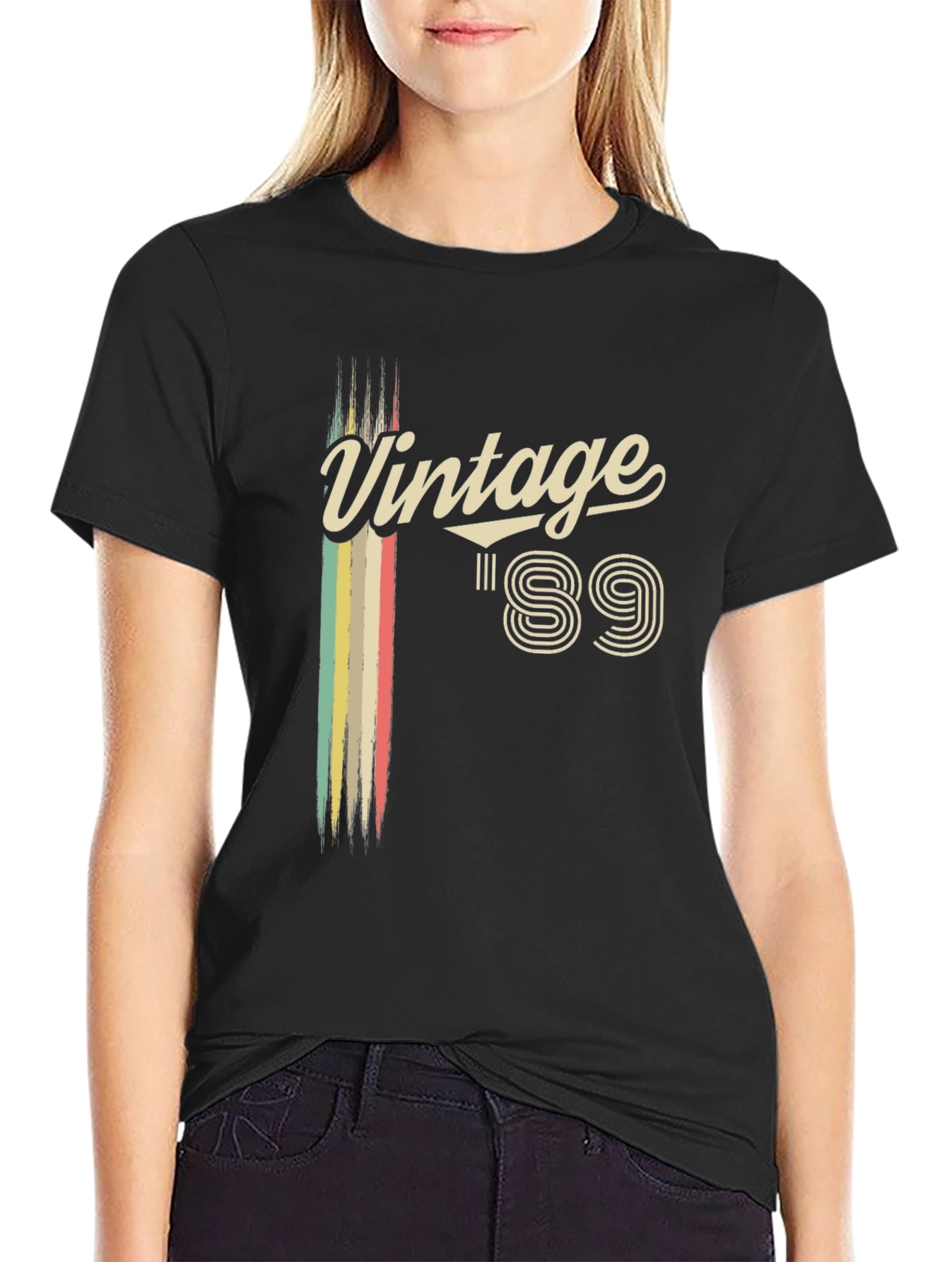 Vintage 89 Graphic T-Shirt - Retro Birthday Gift Idea