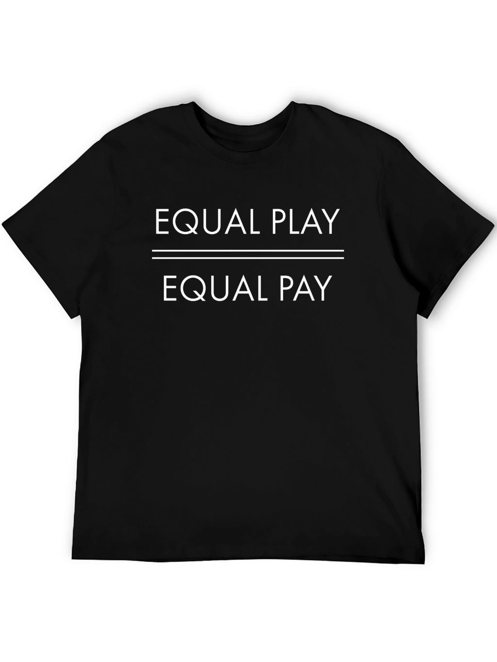 Equal Play Equal Pay Graphic Tee - Black