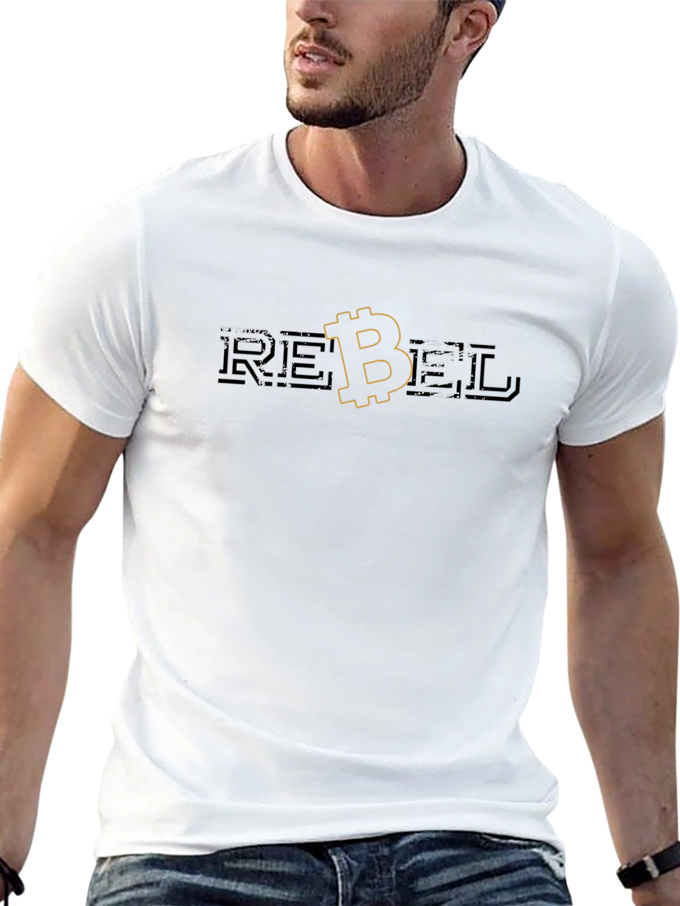 Bitcoin Rebel Black T-Shirt